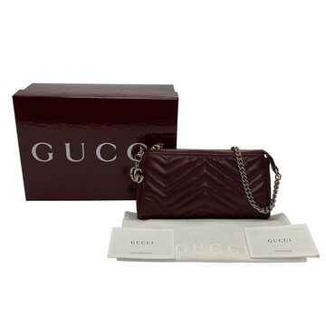Bolsa Gucci Chevron Vinho
