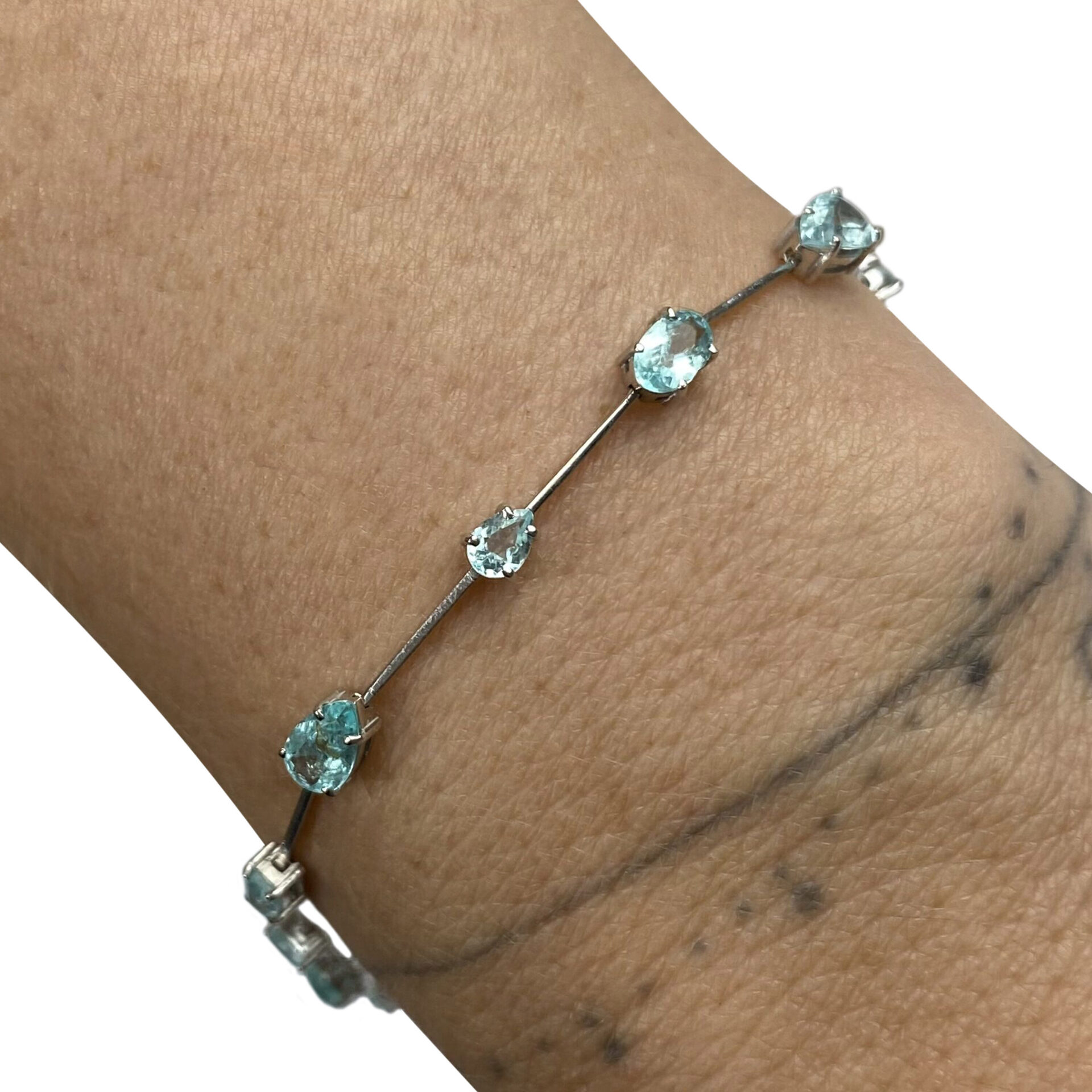 Pulseira Turmalina Paraíba - 2.84 ct.