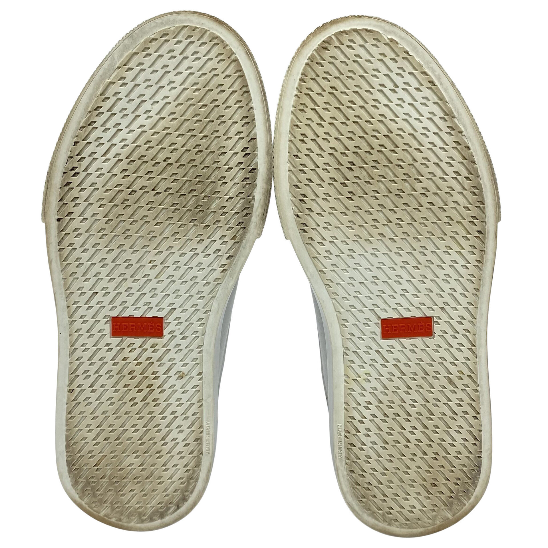 Tênis Hermès Get Couro Branco