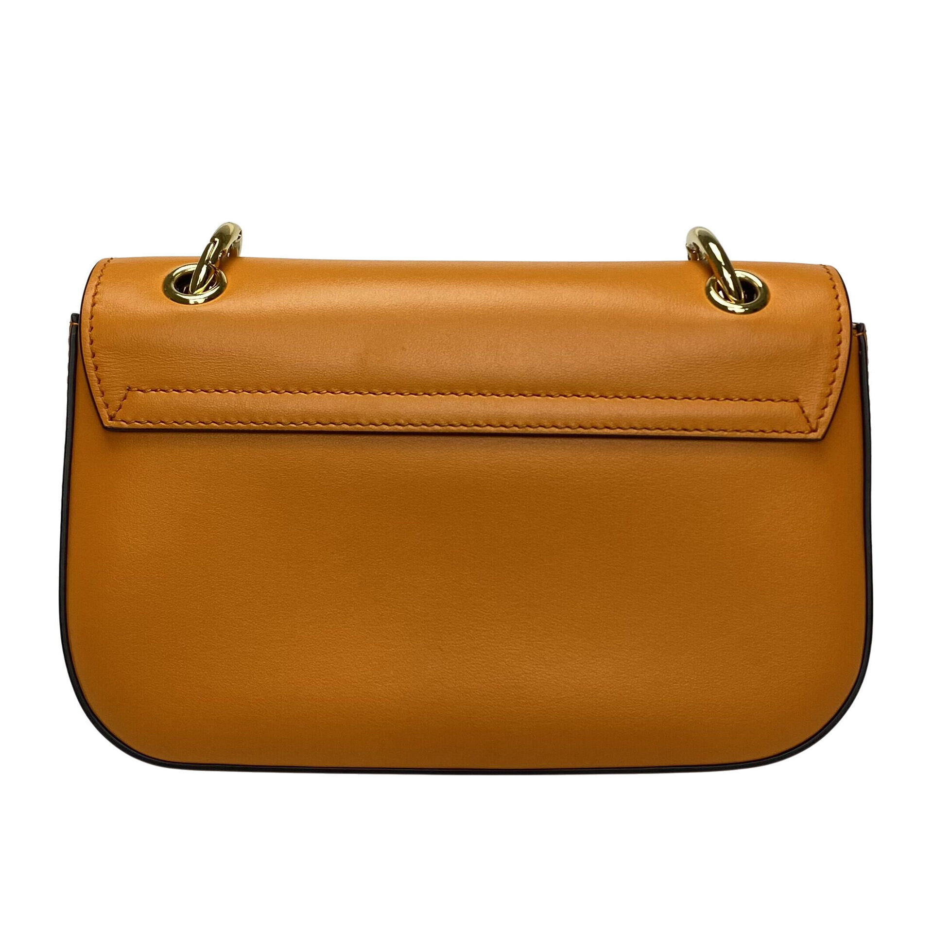 Bolsa Dolce & Gabbana Logo DG Couro Laranja