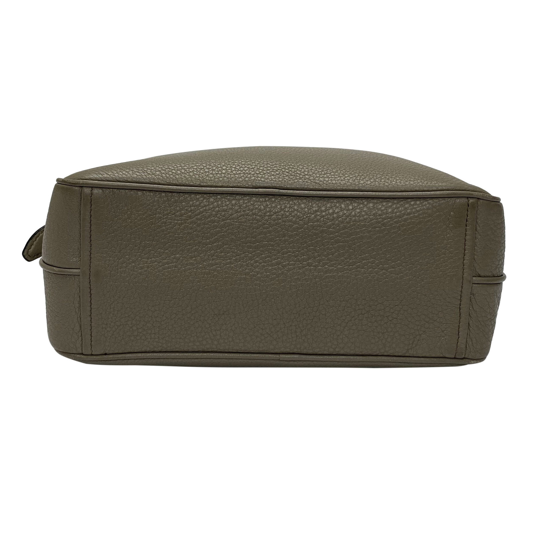 Bolsa Prada Câmera Bag Couro Cinza