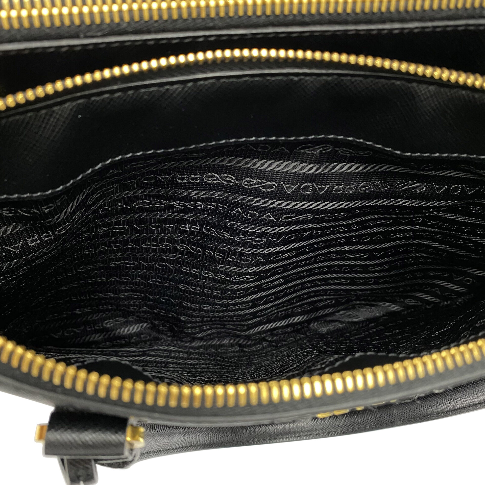 Bolsa Prada Galleria Couro Saffiano Preta