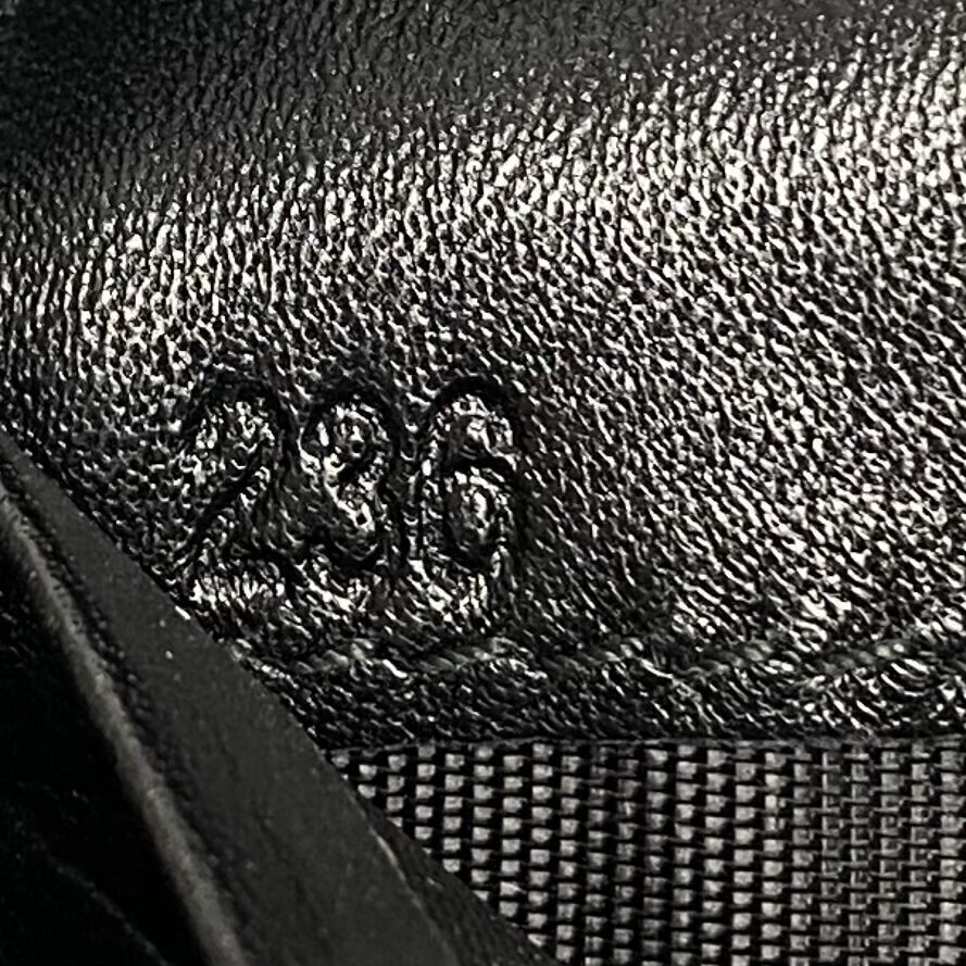 Carteira Prada Couro Saffiano Preto