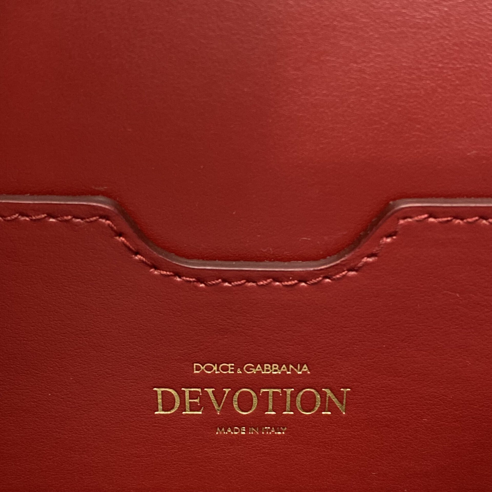 Bolsa Dolce & Gabbana Devotion Vermelha