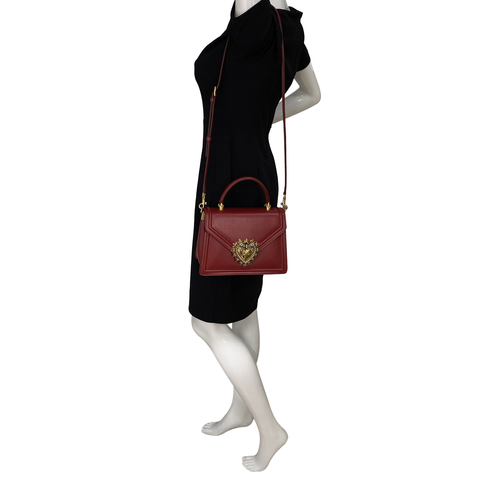 Bolsa Dolce & Gabbana Devotion Vermelha