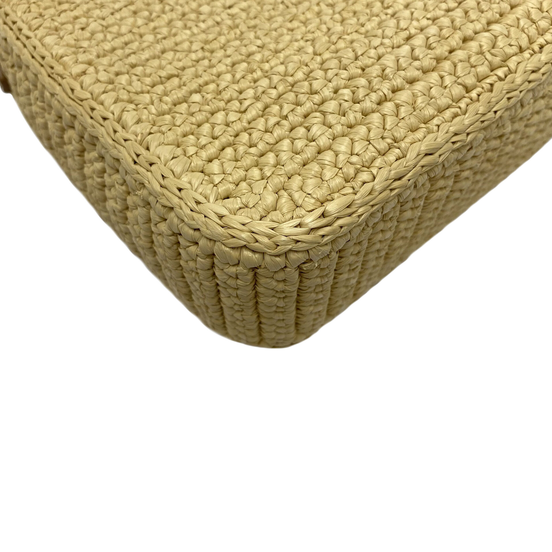 Bolsa Prada Re-Edition 2005 Ráfia Natural