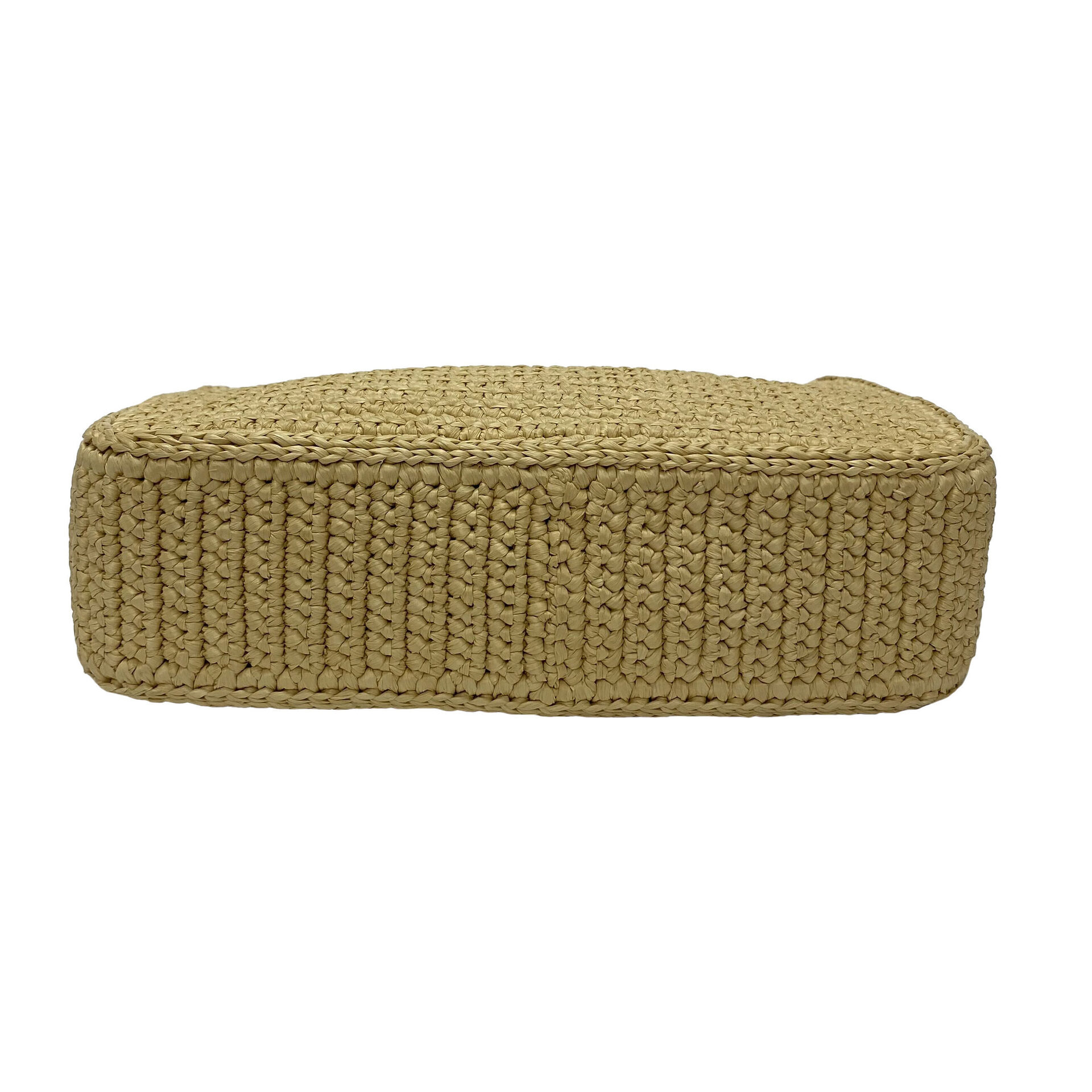 Bolsa Prada Re-Edition 2005 Ráfia Natural