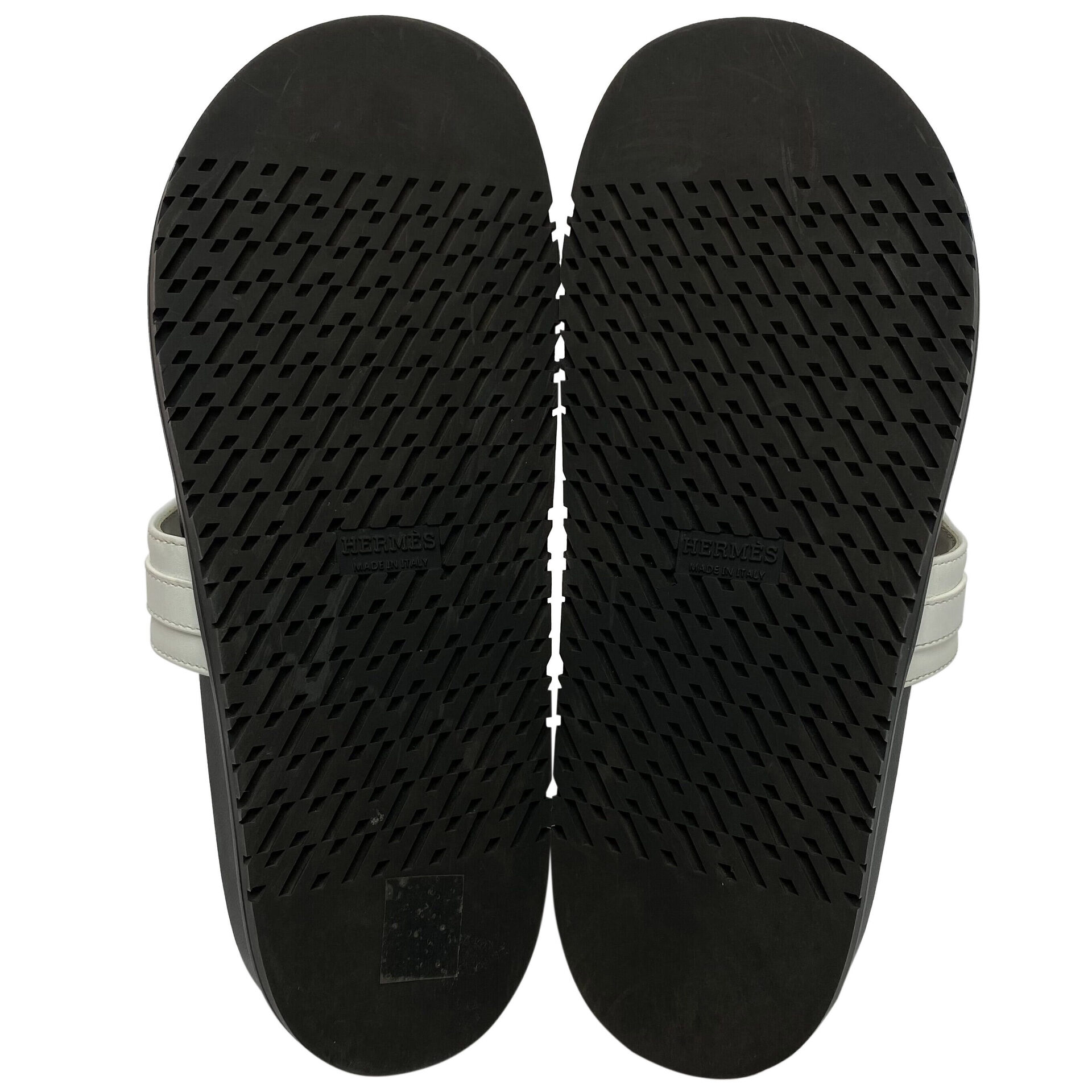 Sandália Hermès Empire Branca