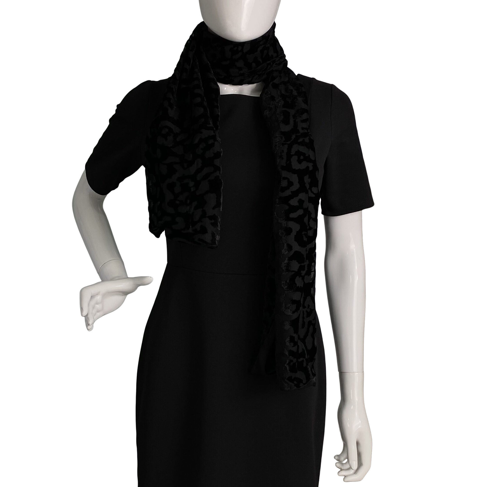 Lenço Salvatore Ferragamo Preto