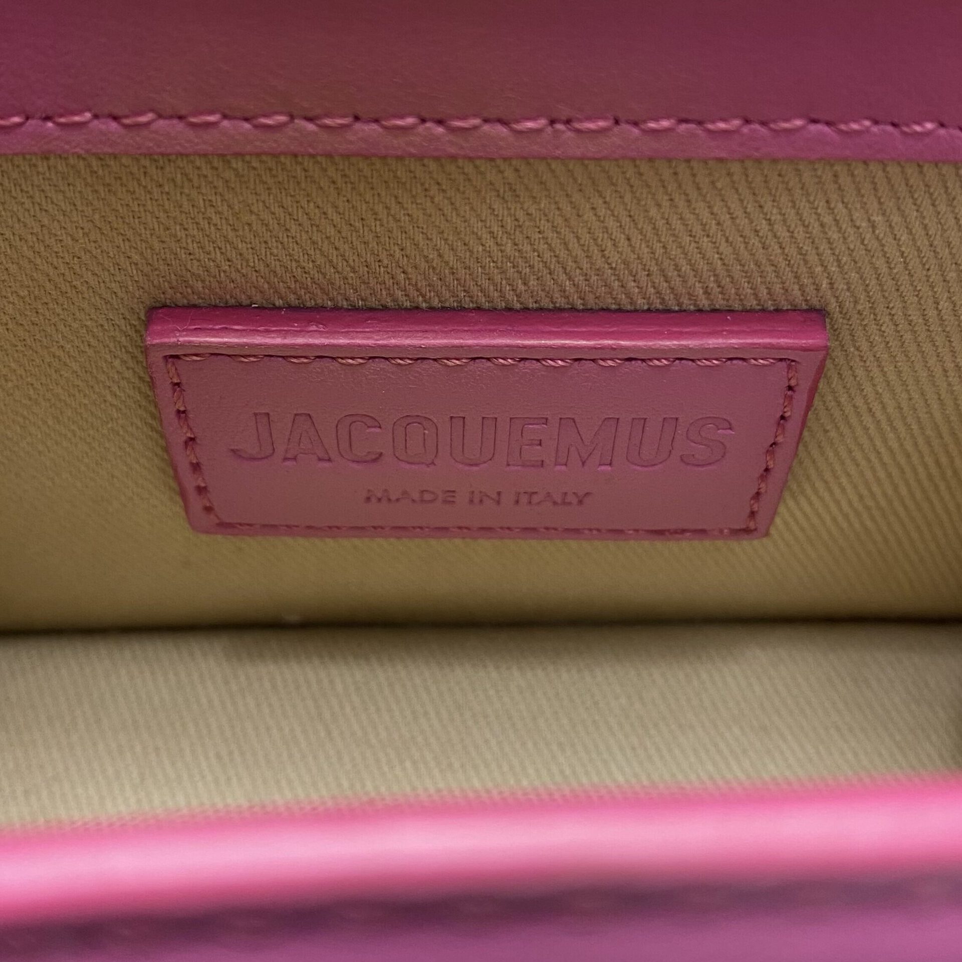 Bolsa Jacquemus Le Chiquito Rosa
