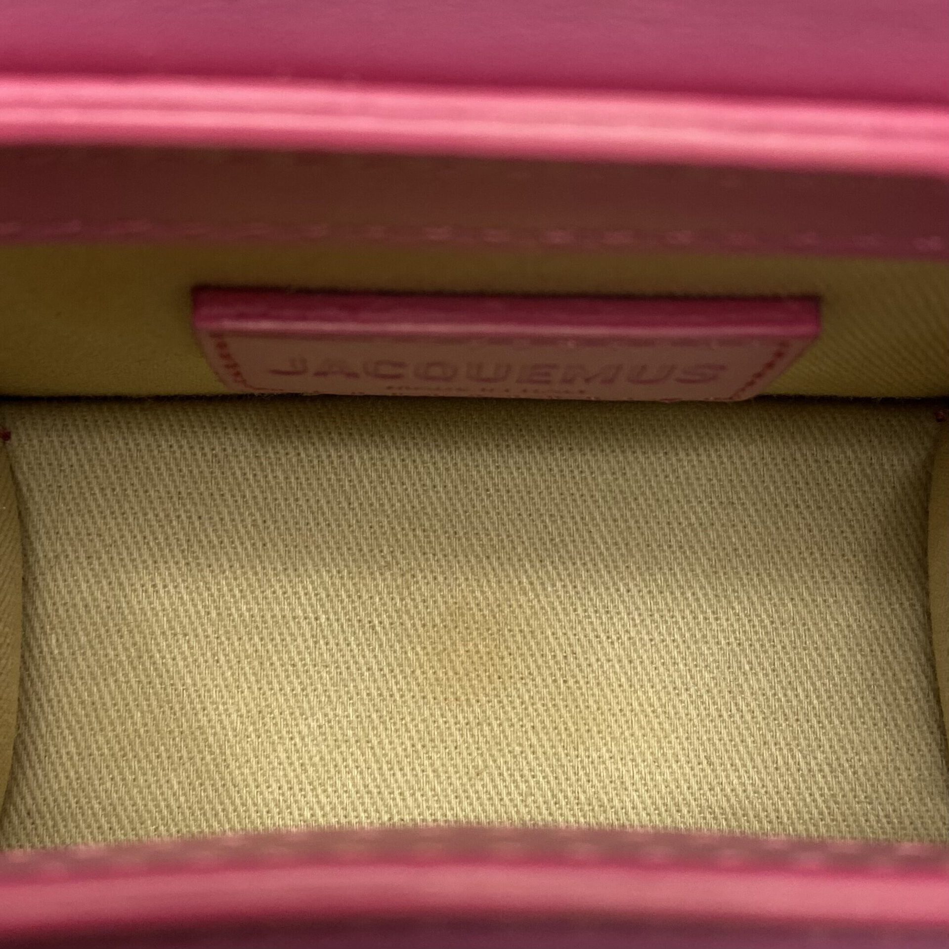 Bolsa Jacquemus Le Chiquito Rosa