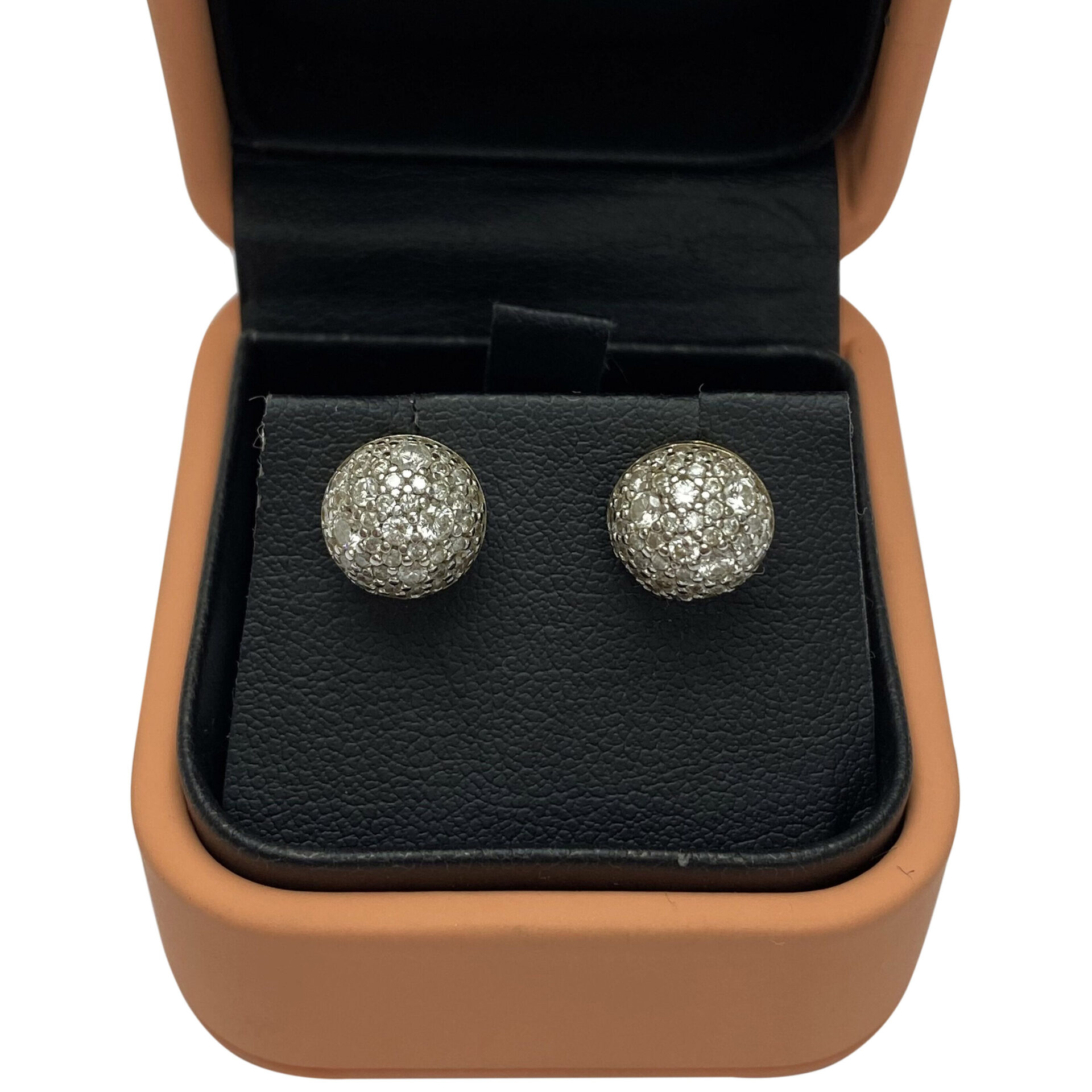 Par de Brincos Vivara Esfera