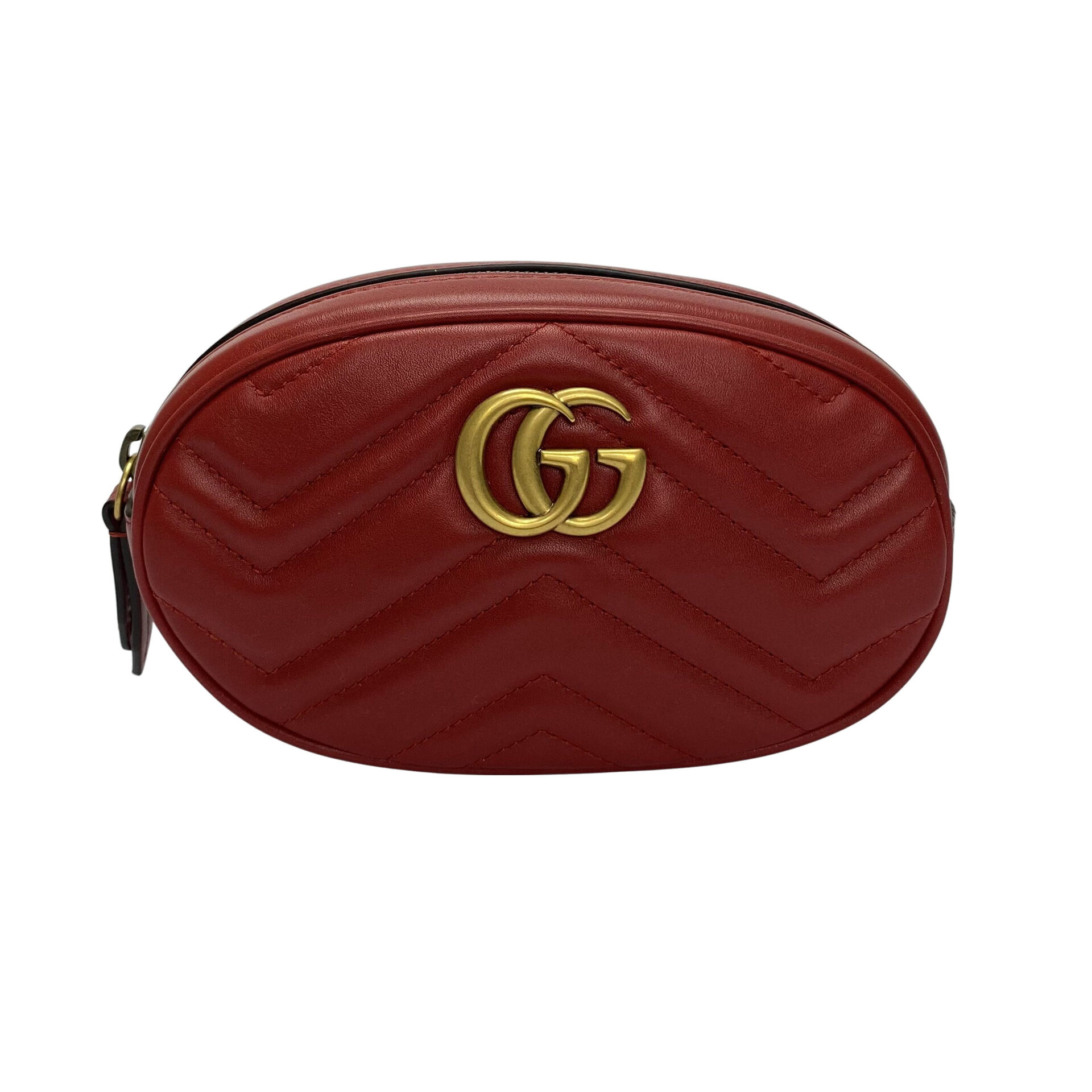 Pochete Gucci GG Marmont Vermelha