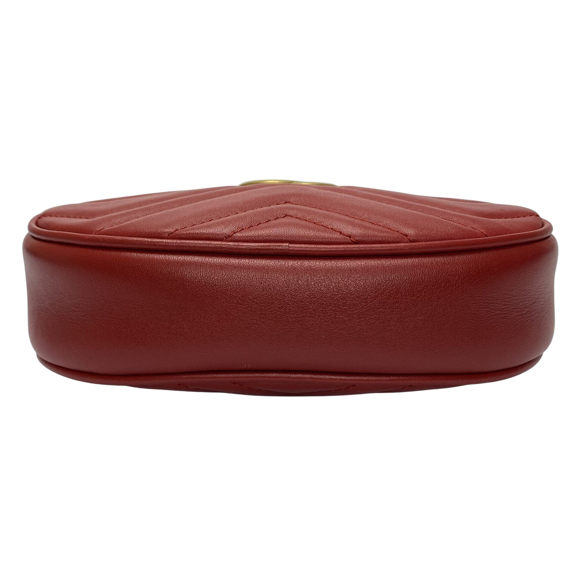 Pochete Gucci GG Marmont Vermelha