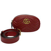 Pochete Gucci GG Marmont Vermelha