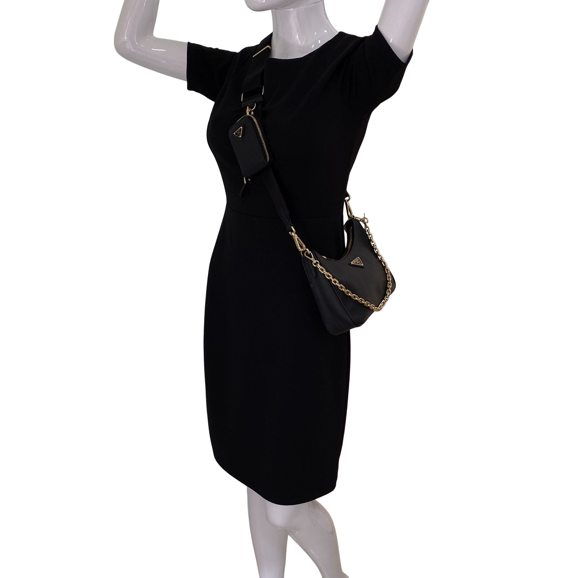 Bolsa Prada Re-Edition 2005 Preta