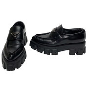 Mocassim Prada Monolith Preto