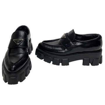 Mocassim Prada Monolith Preto