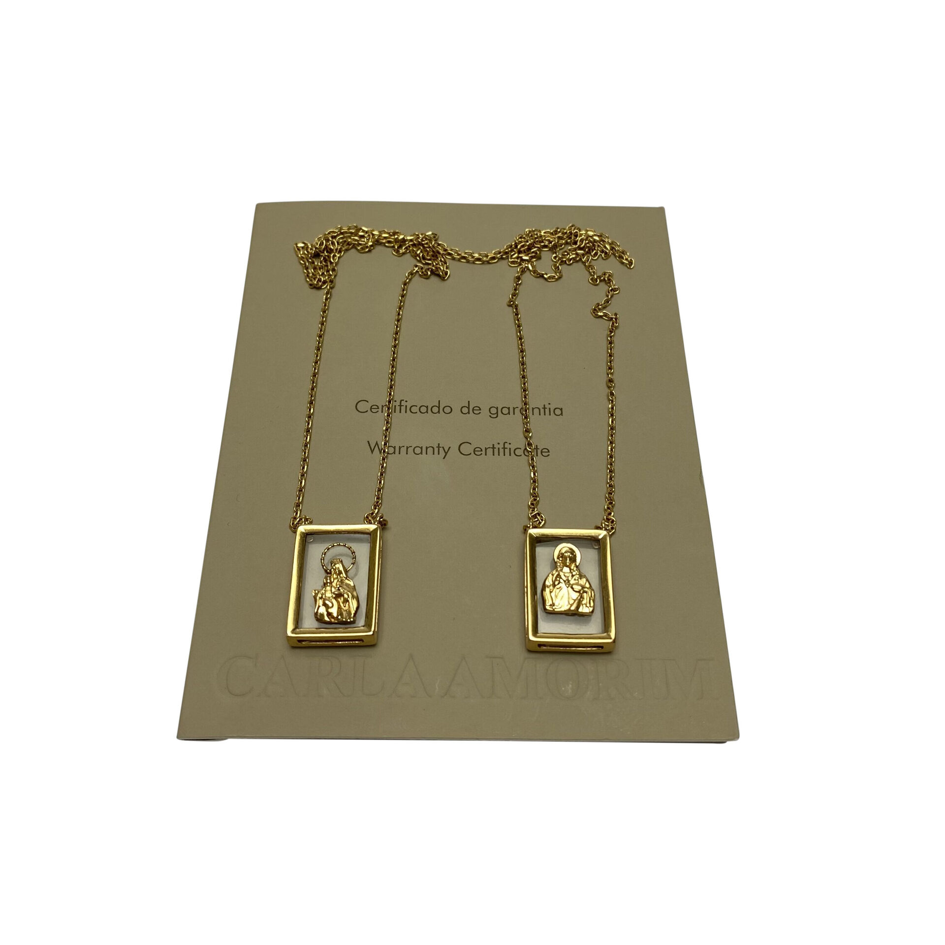 Escapulário Carla Amorim Proteção Retangular