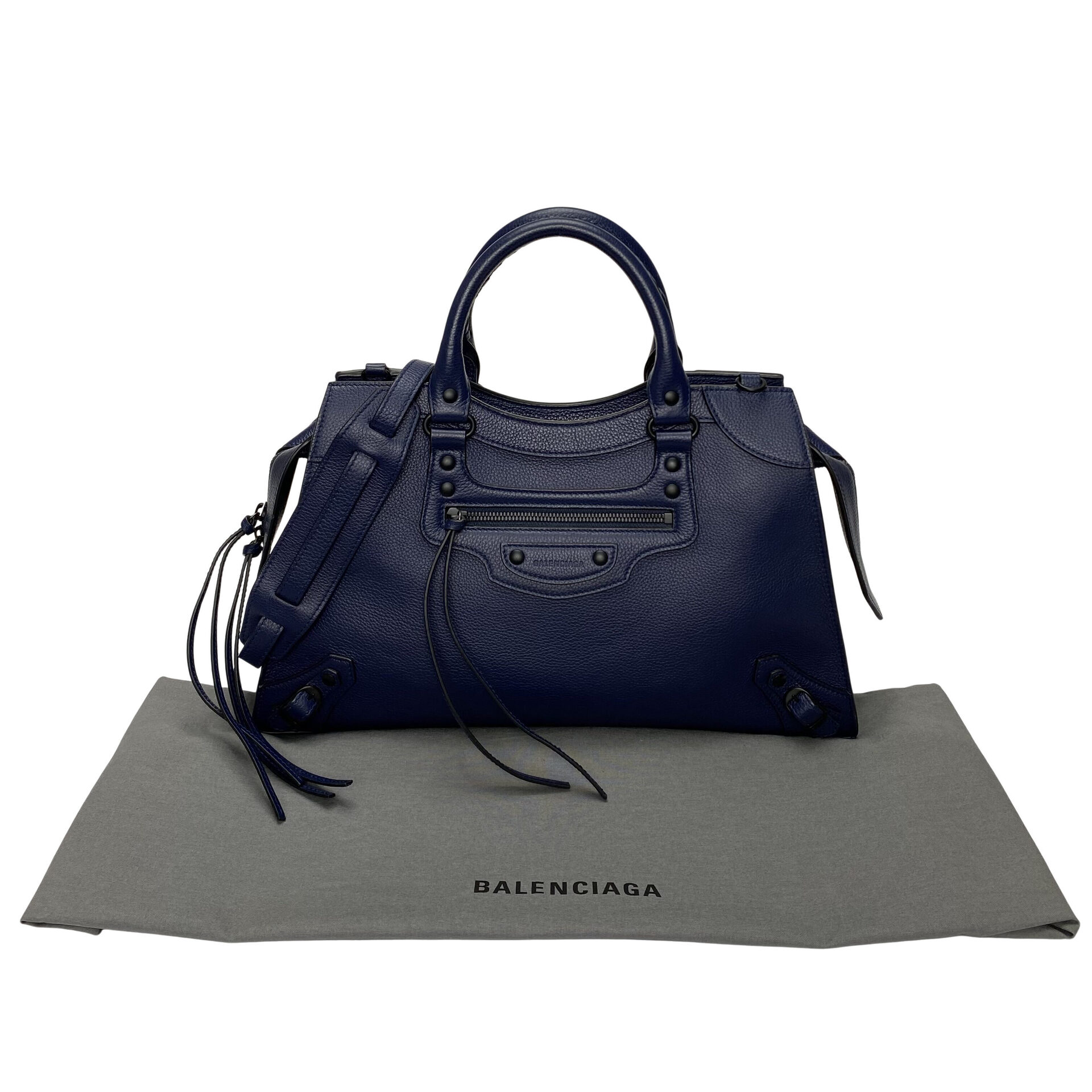Bolsa Balenciaga Neo Classic City Azul