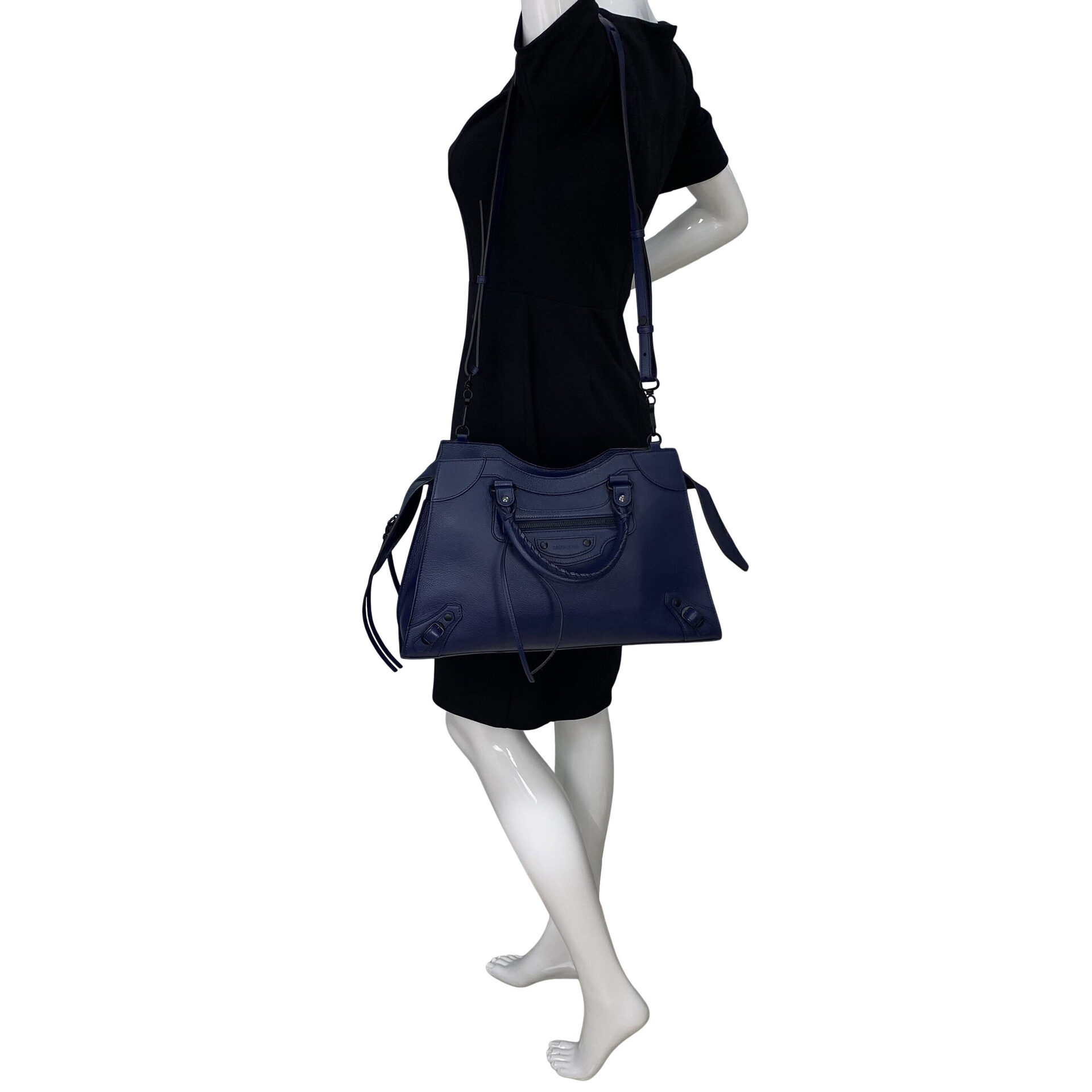 Bolsa Balenciaga Neo Classic City Azul