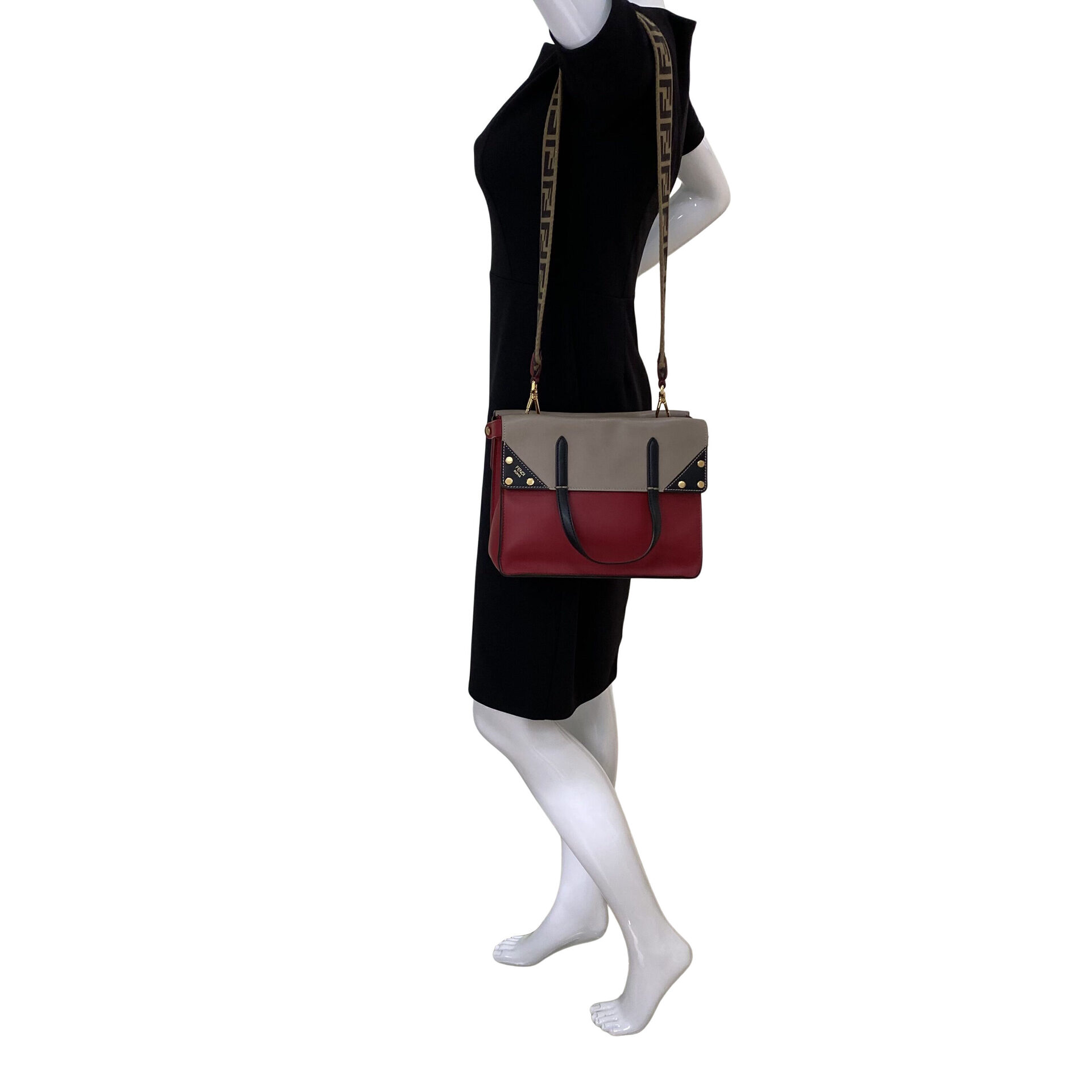 Bolsa Fendi Tricolor