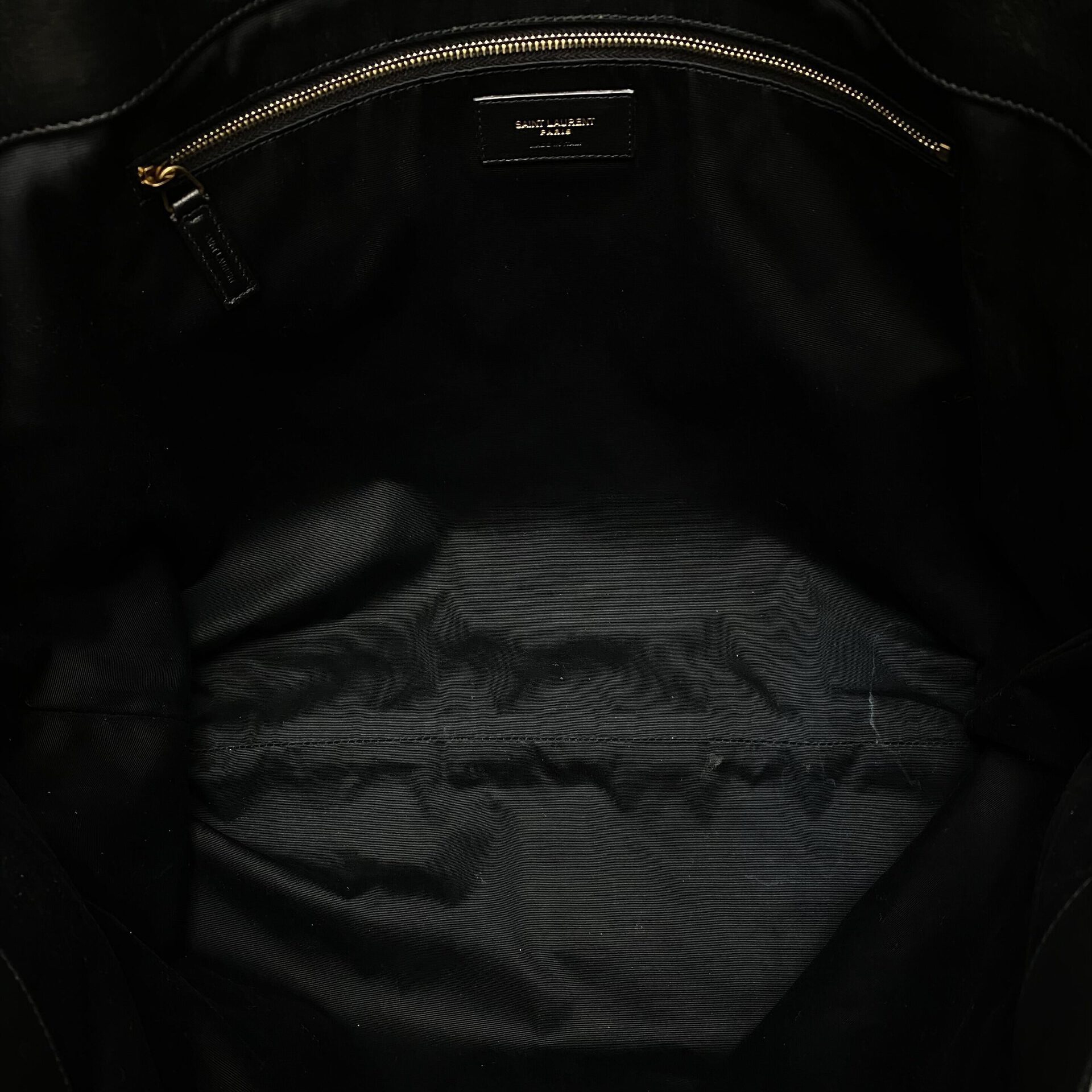 Bolsa Saint Laurent Tote Icare Preta