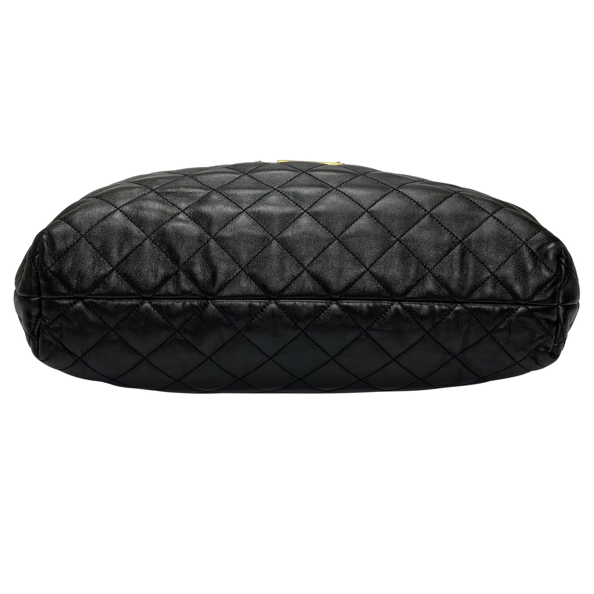 Bolsa Saint Laurent Tote Icare Preta