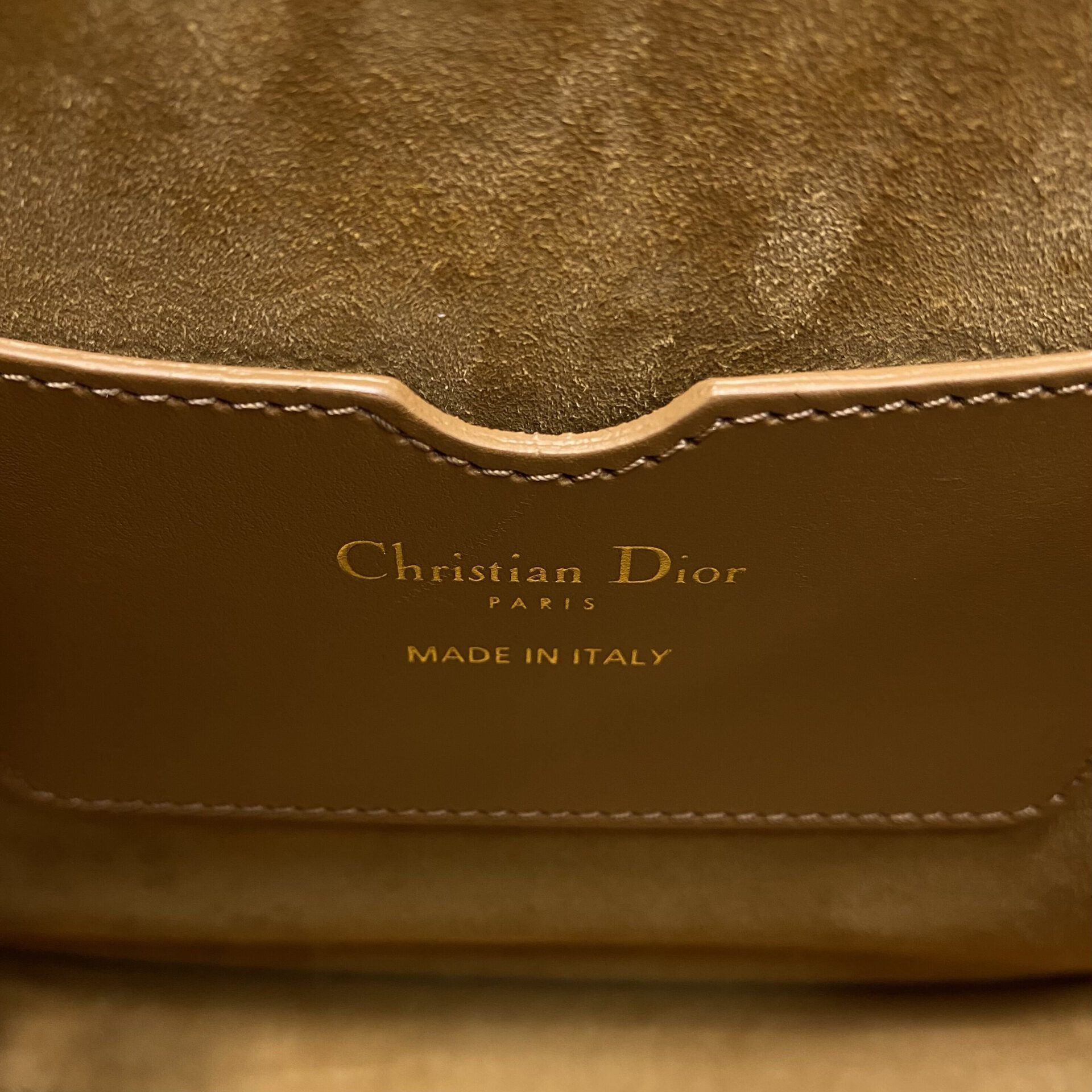 Bolsa Christian Dior Bobby Medium Caramelo