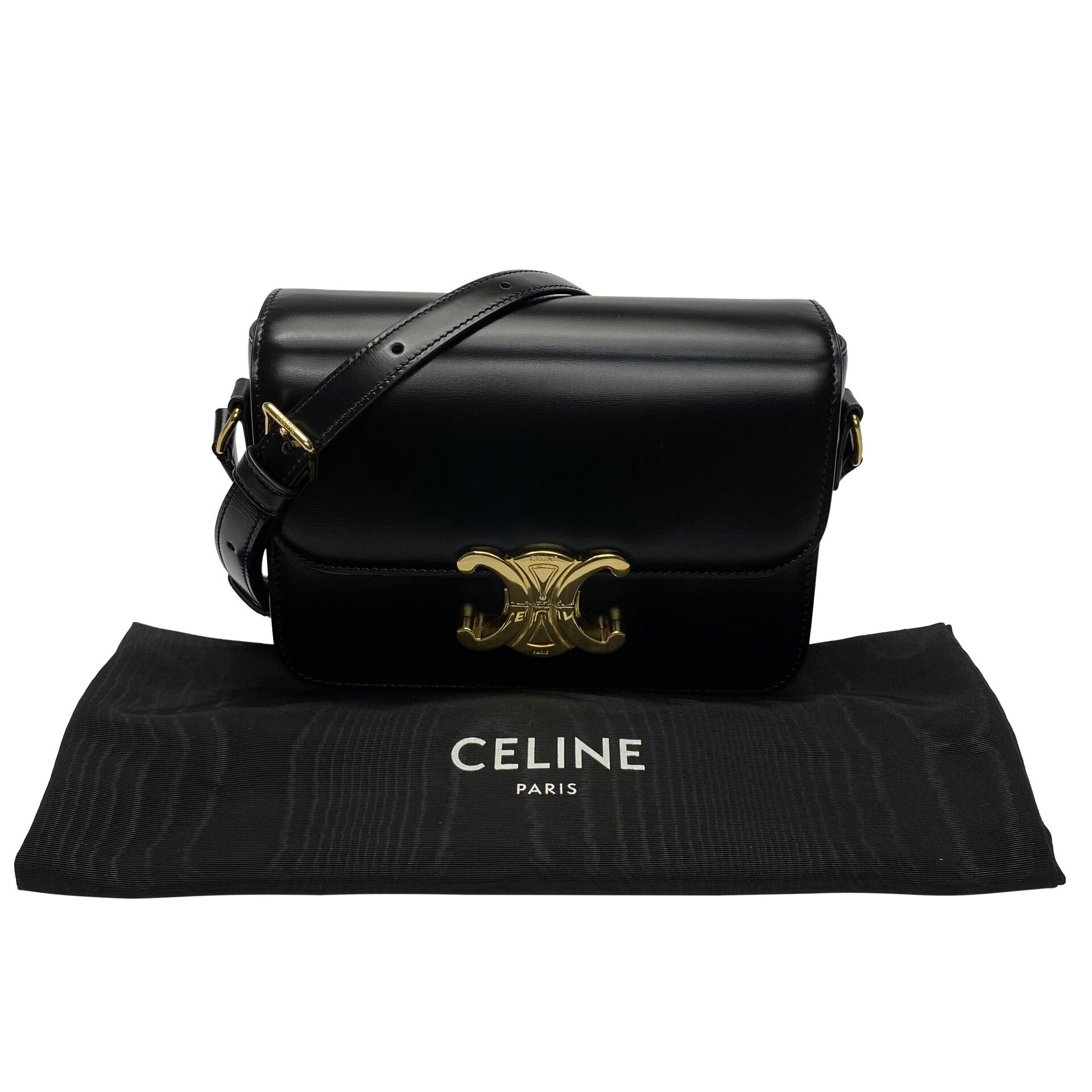 Bolsa Celine Triomphe Preta
