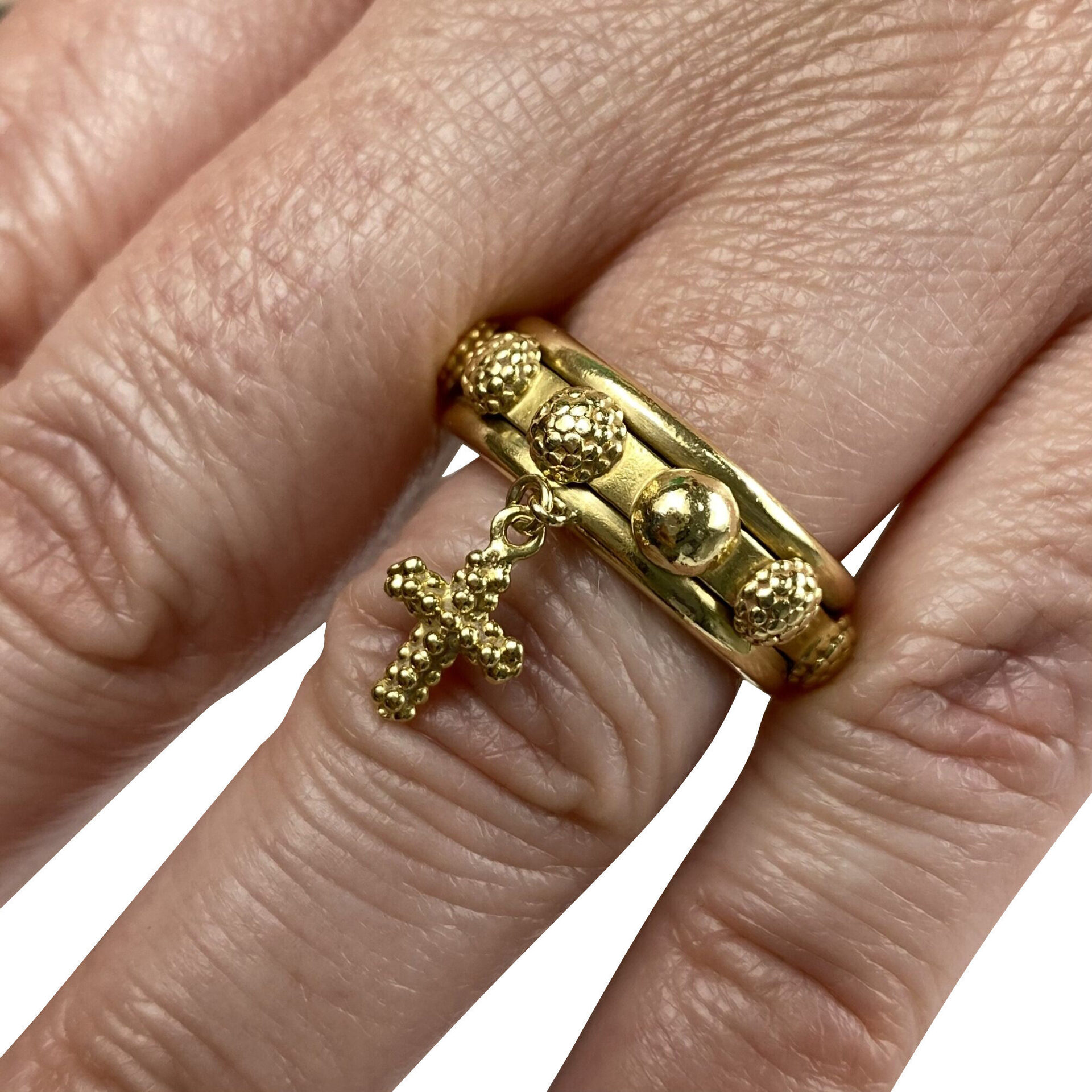 Anel Carla Amorim Terço Universo Espuma