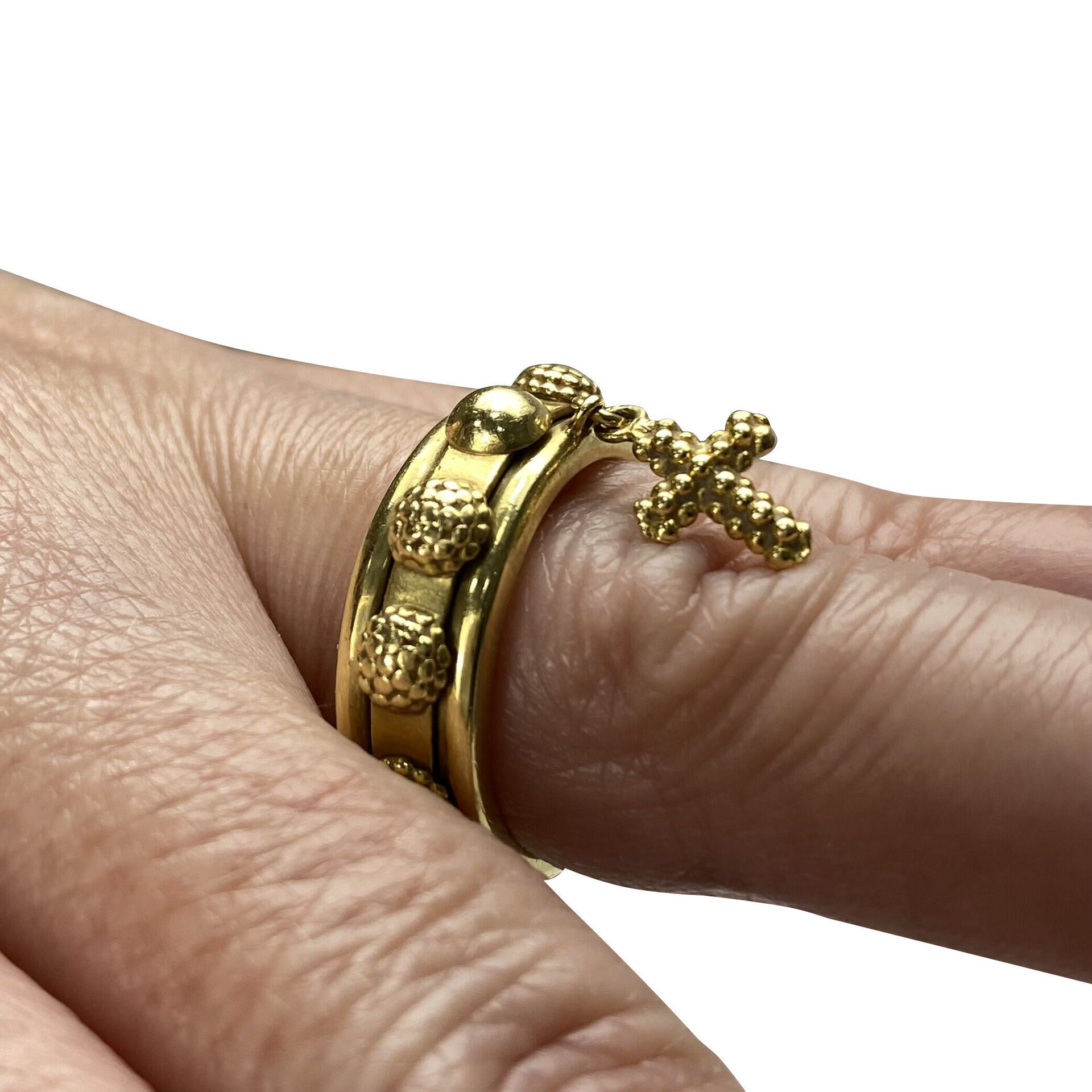 Anel Carla Amorim Terço Universo Espuma