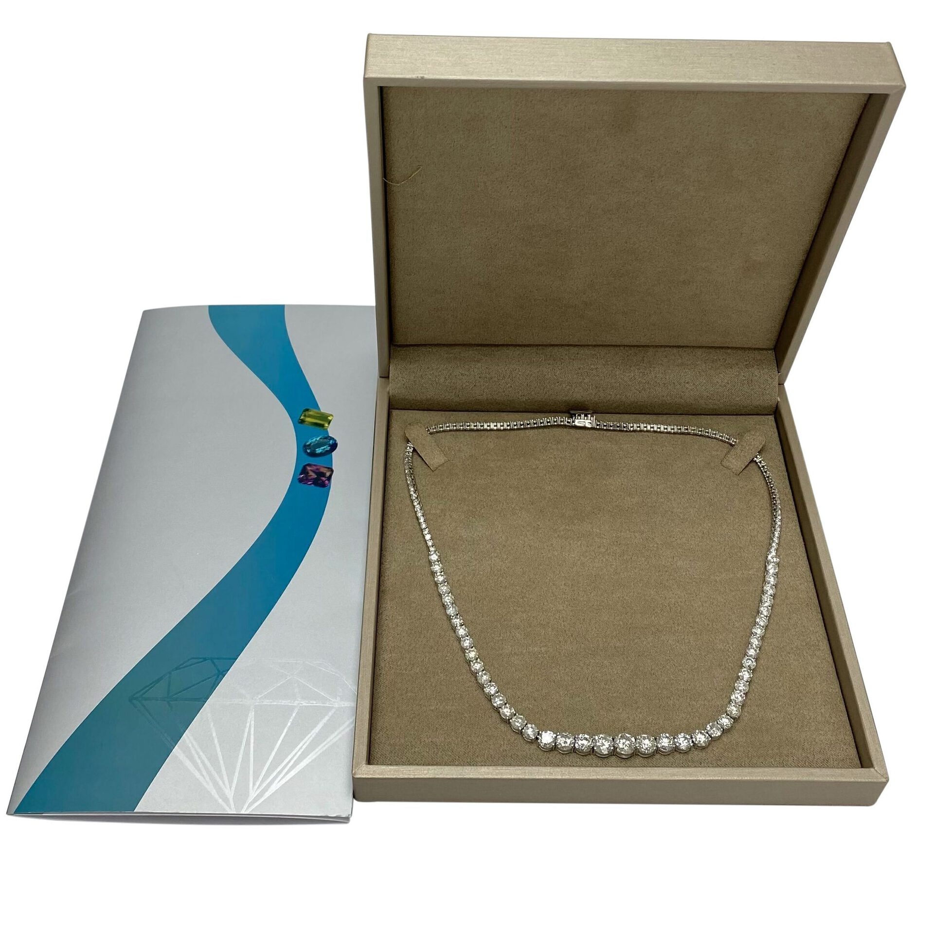 Colar Riviera Degradé - 23.50 ct.