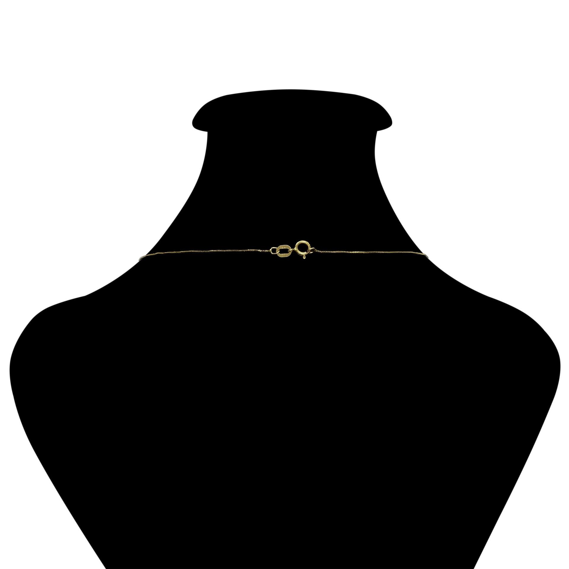 Colar Ouro Amarelo com Ônix