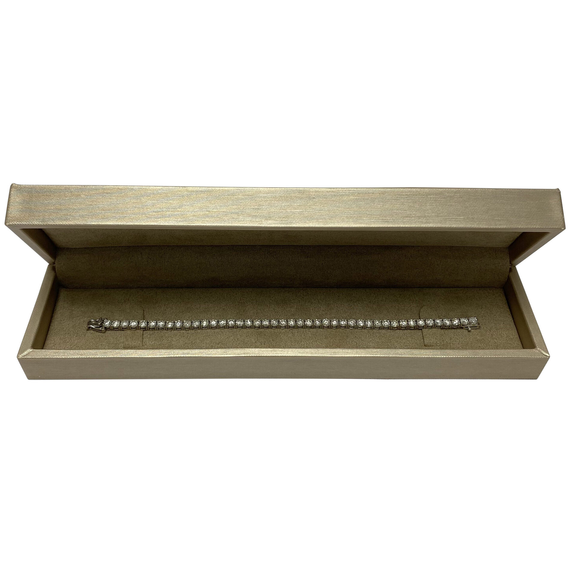 Pulseira Riviera - 7.83 ct.