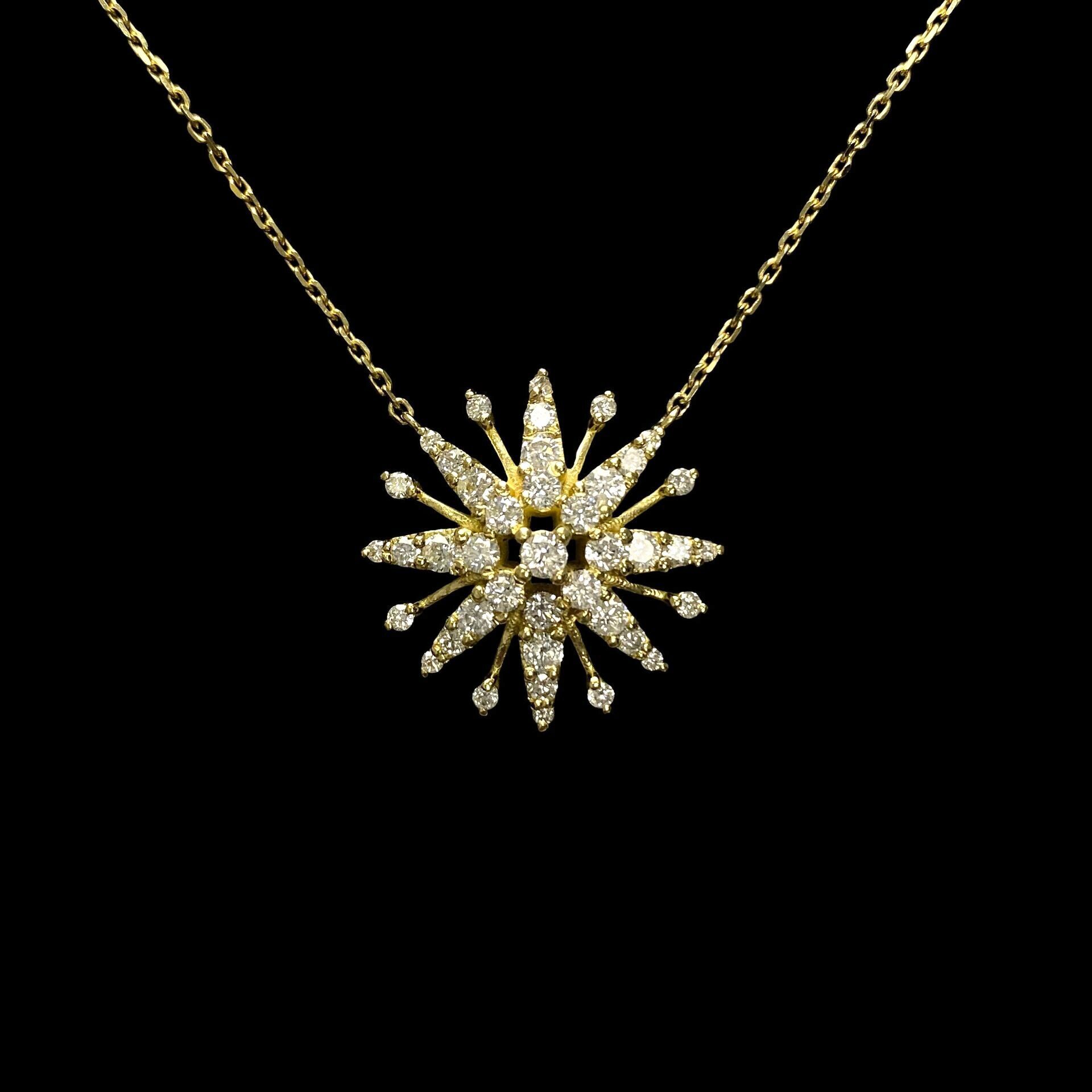 Colar Floco de Neve - 0.80 ct.