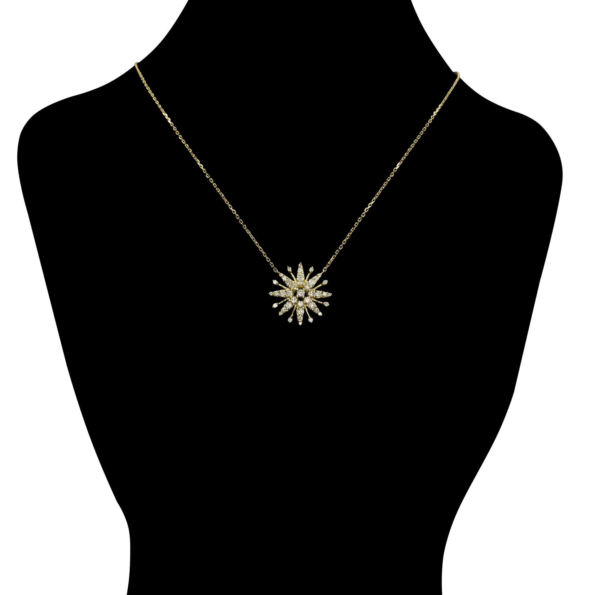 Colar Floco de Neve - 0.80 ct.