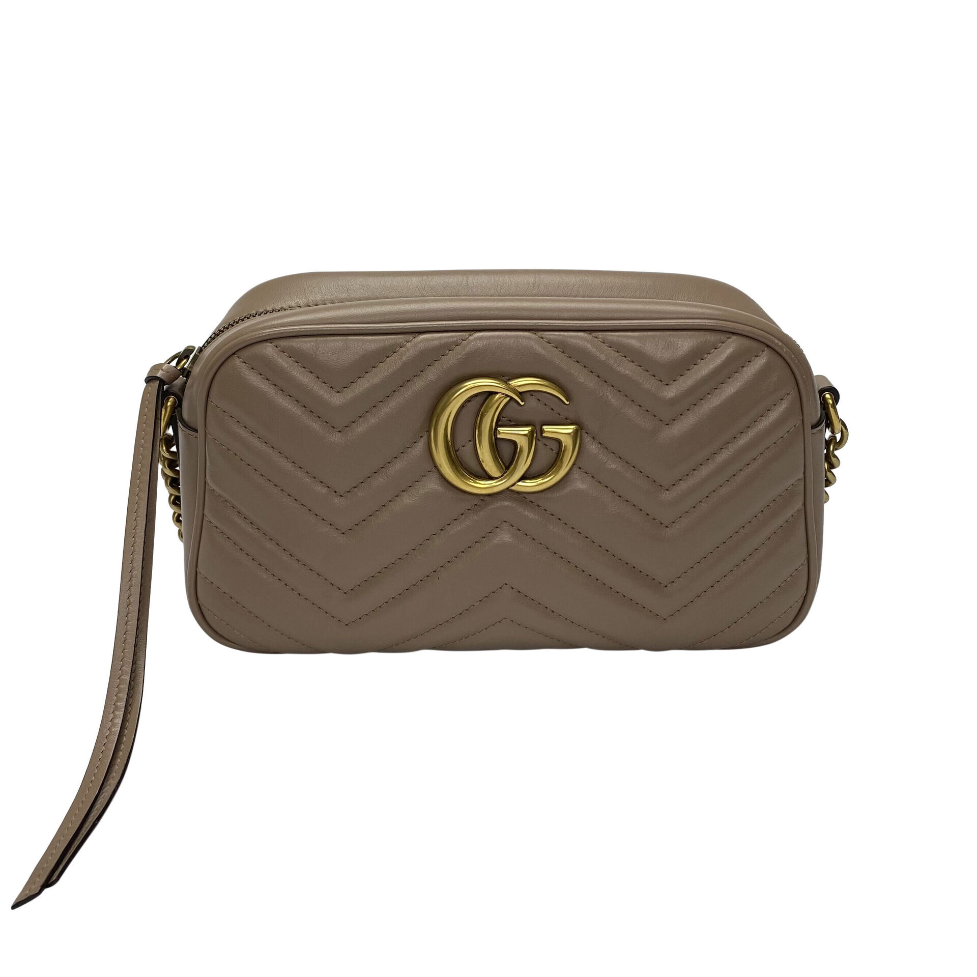 Bolsa Gucci GG Marmont Nude