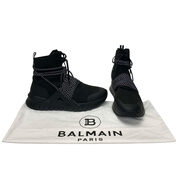 Tênis Balmain B Troop Stretch Kint Hogh Top
