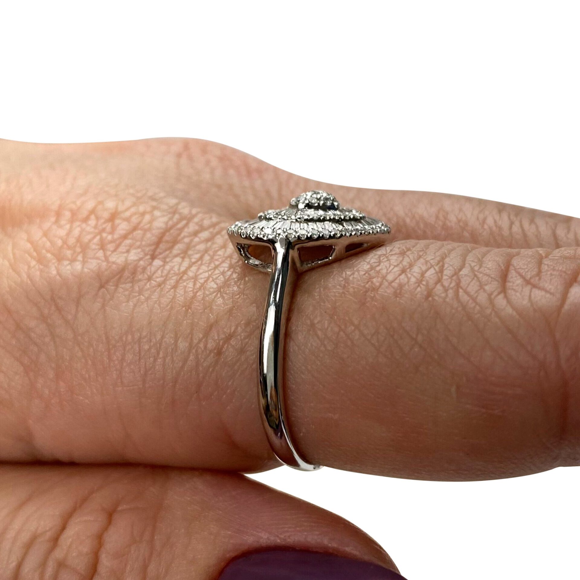 Anel Coração Diamantes - 0.60 ct