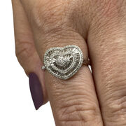 Anel Coração Diamantes - 0.60 ct