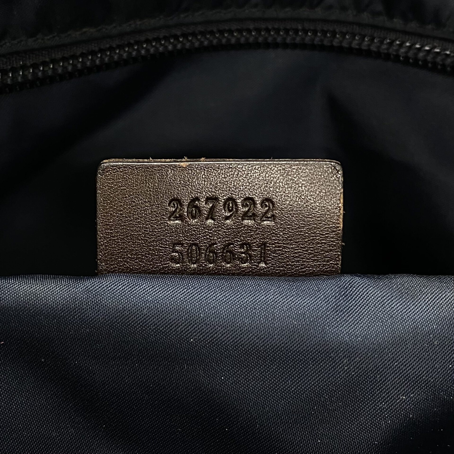 Bolsa Gucci Tote Web Nylon Azul e Cinza