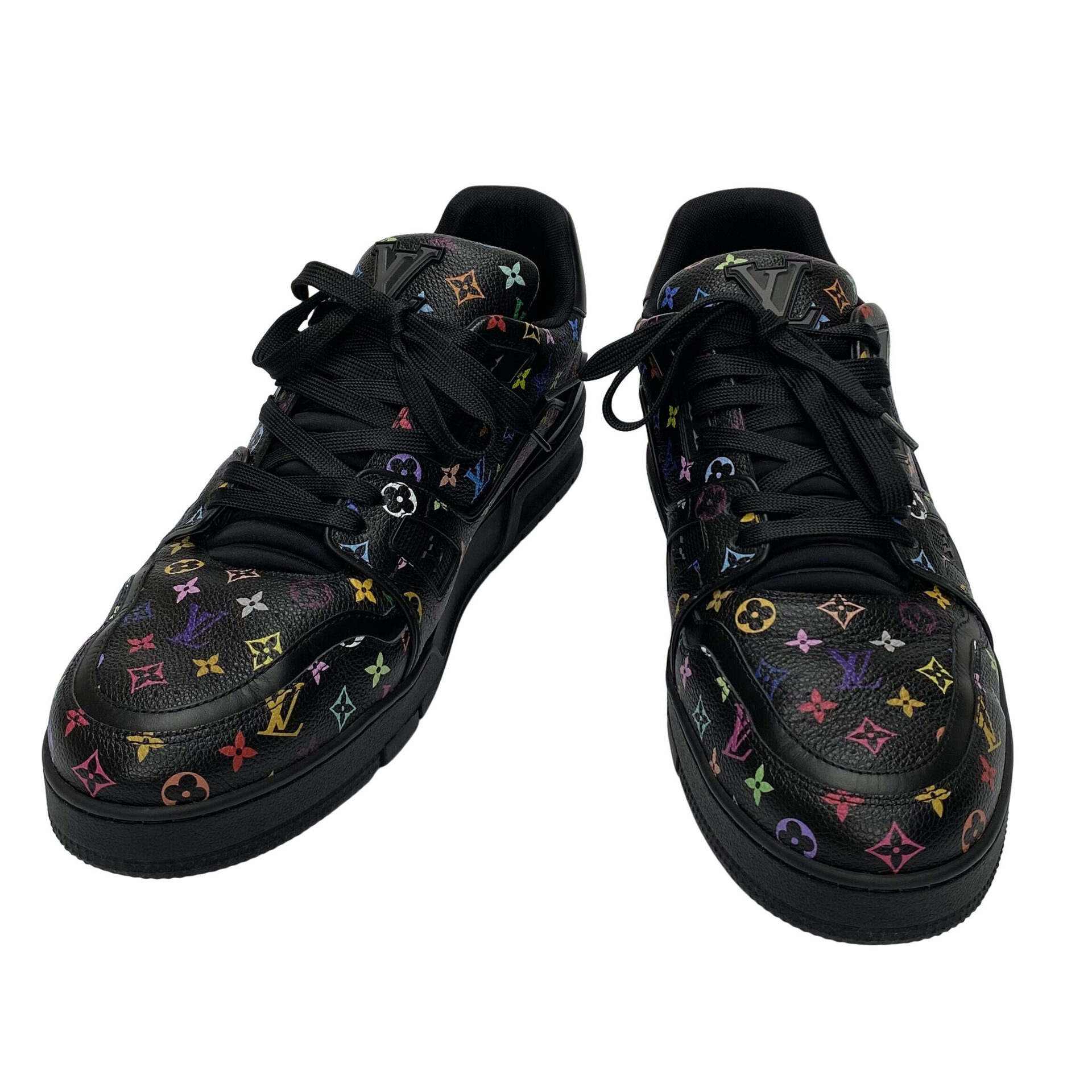 Tênis Louis Vuitton LV Trainer X Murakami Monogram Multicolor