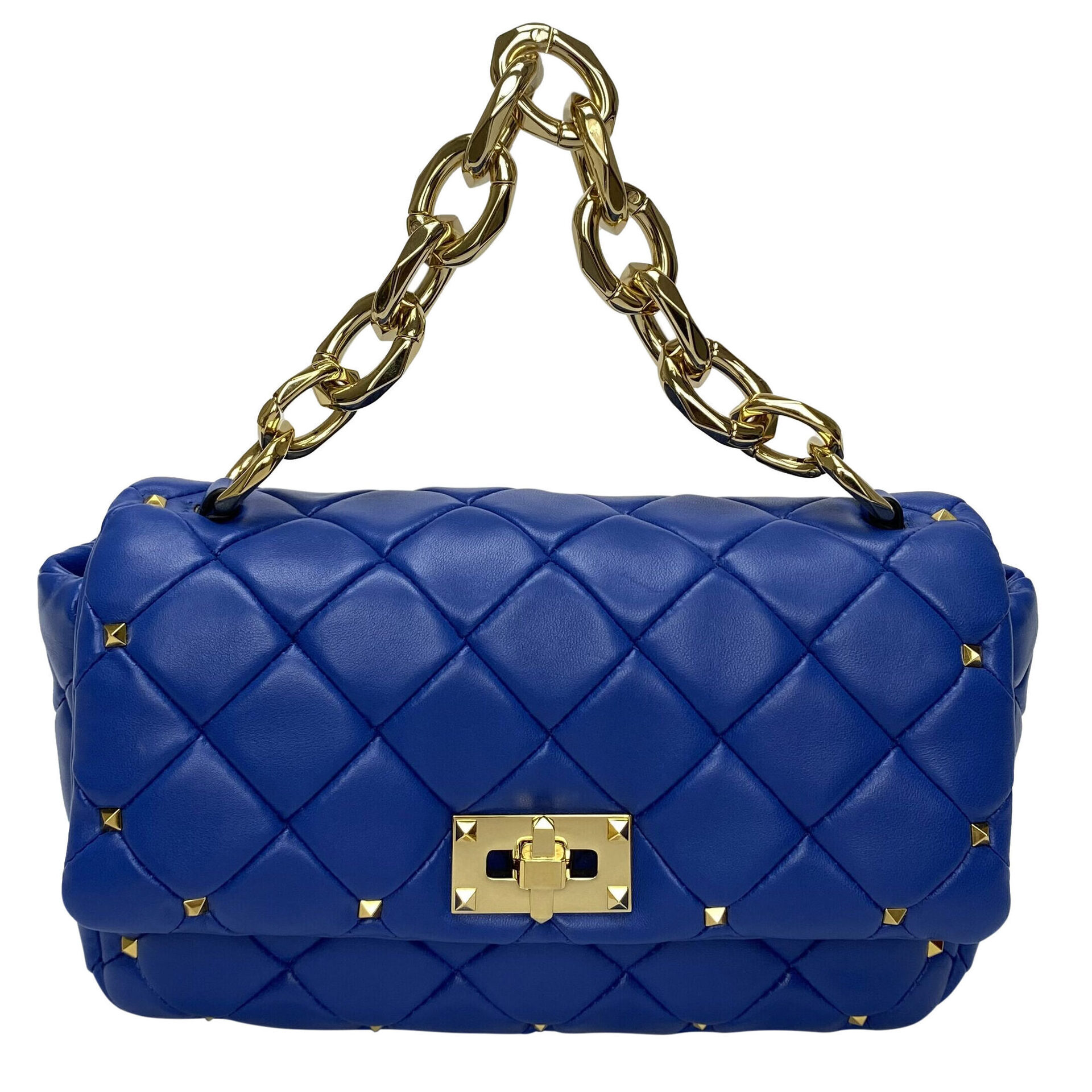 Bolsa Valentino Garavani Rockstud Azul