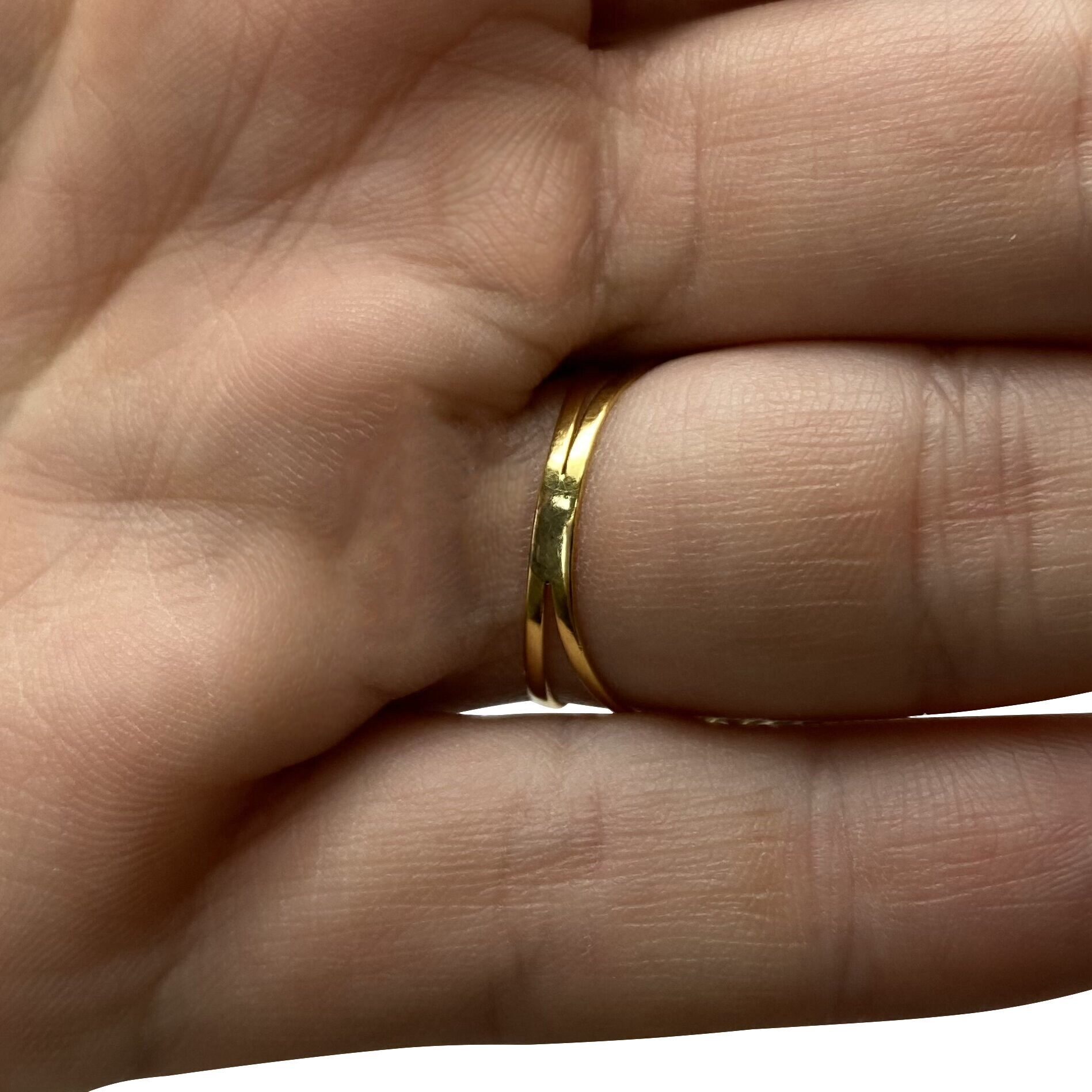 Anel Ouro Amarelo com Citrino