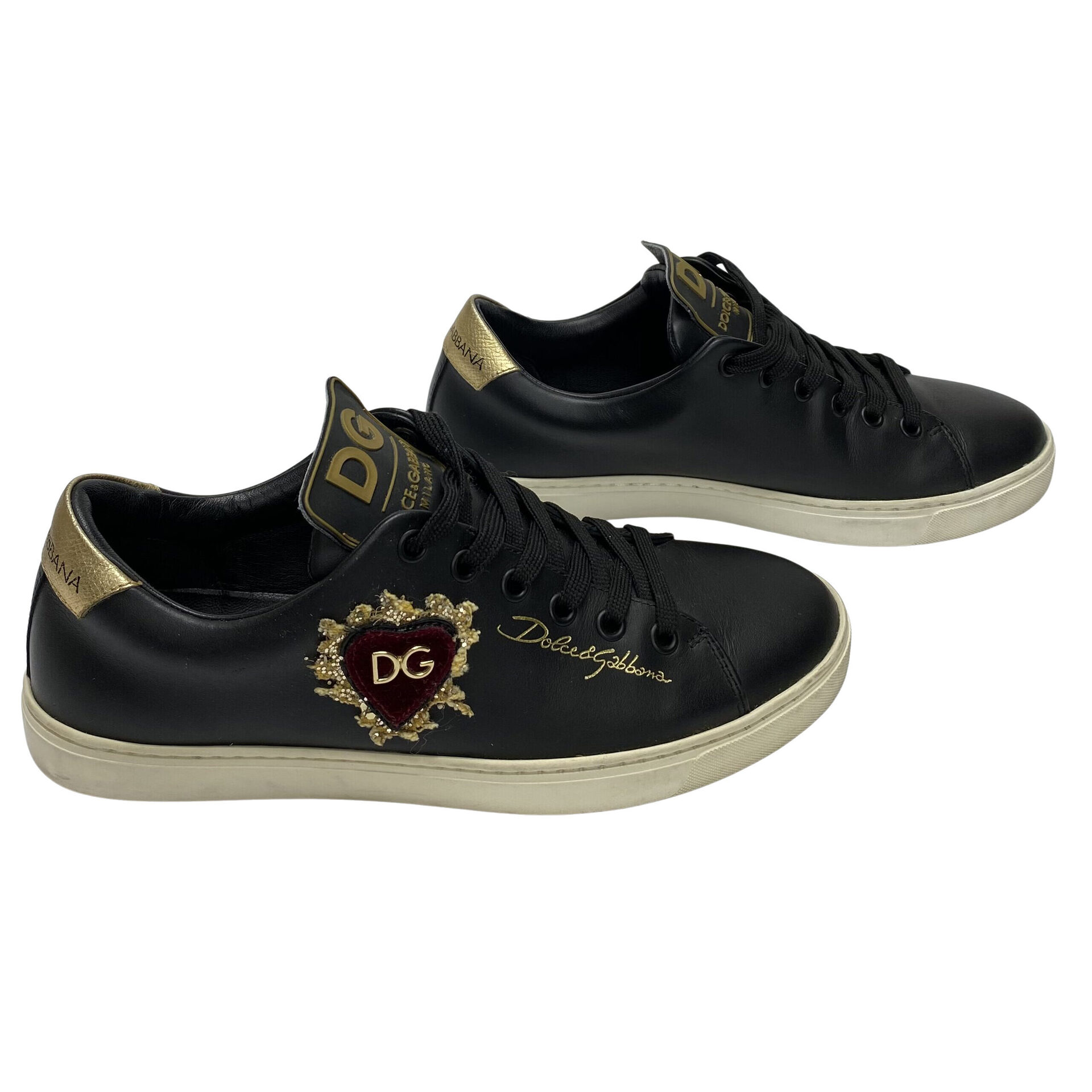 Tênis Dolce & Gabbana Portofino Preto