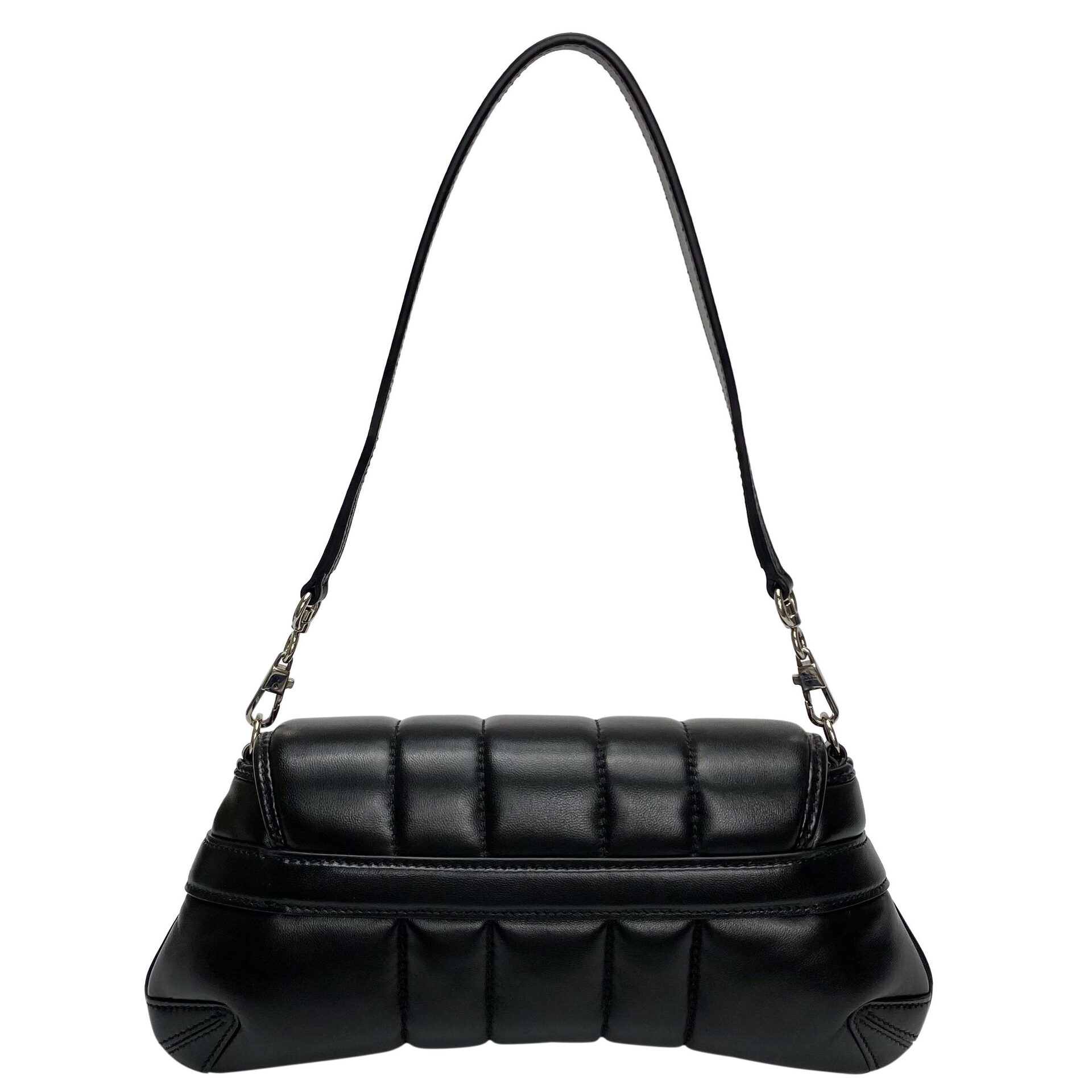 Bolsa Gucci Horsebit Chain Preta