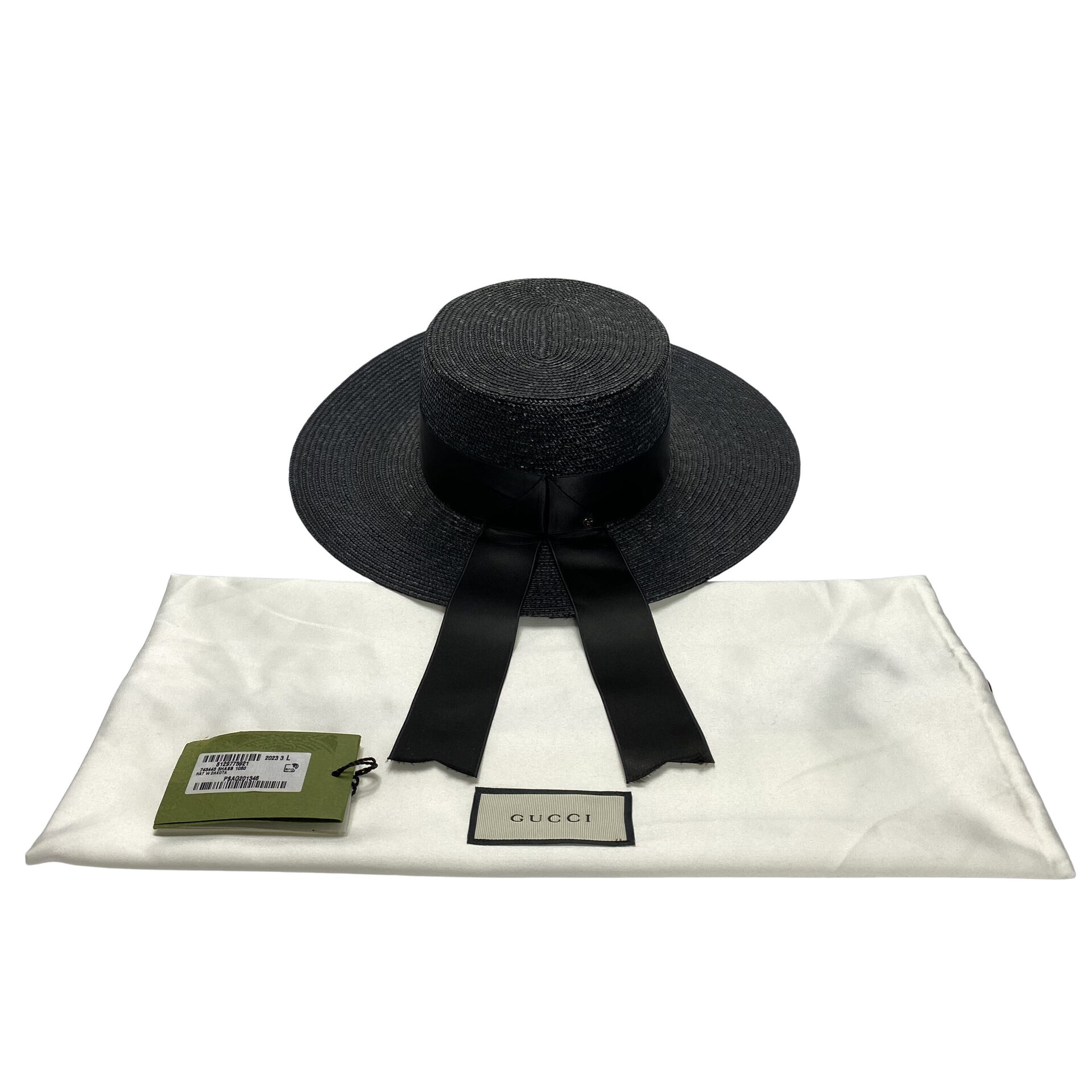 Chapéu Gucci Preto