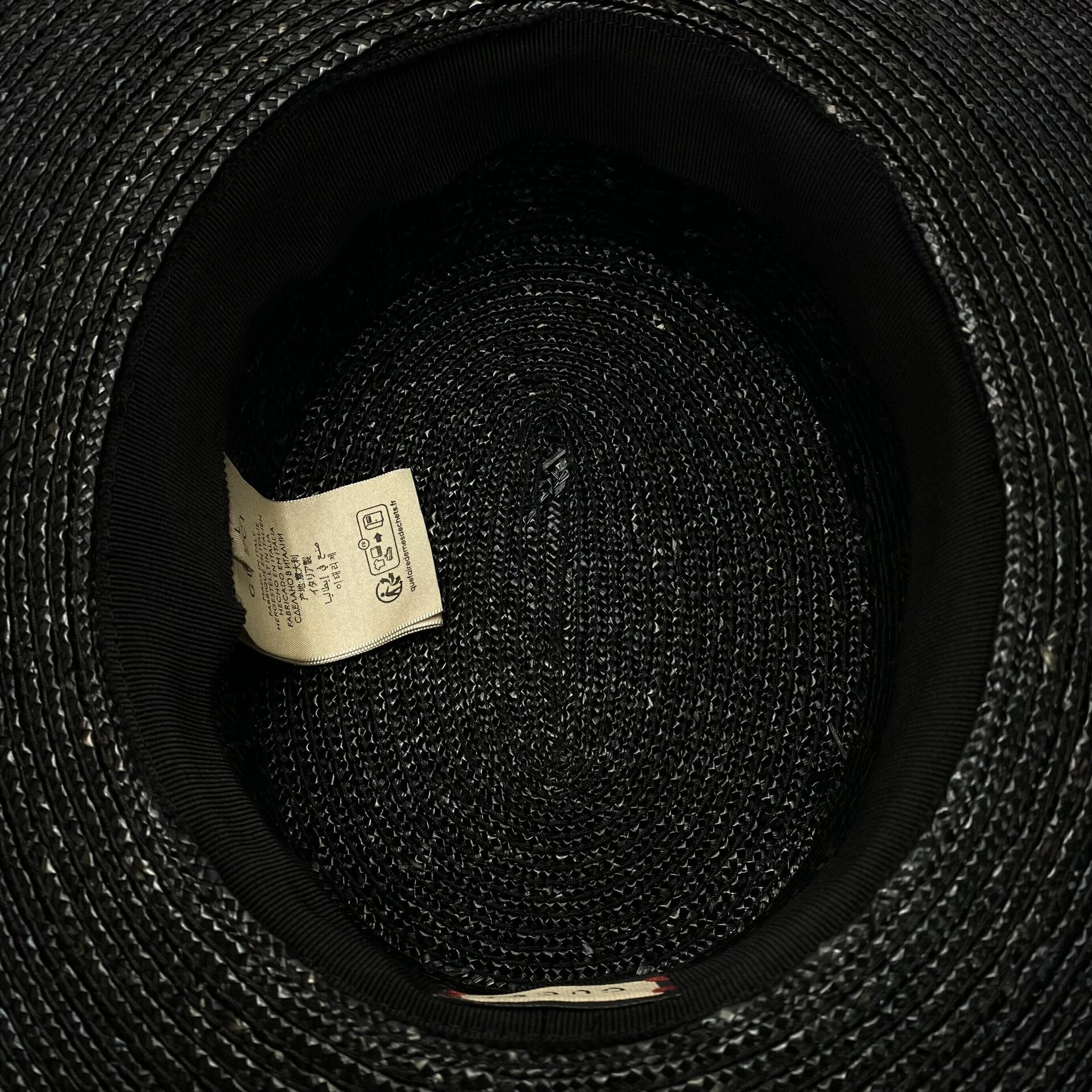 Chapéu Gucci Preto