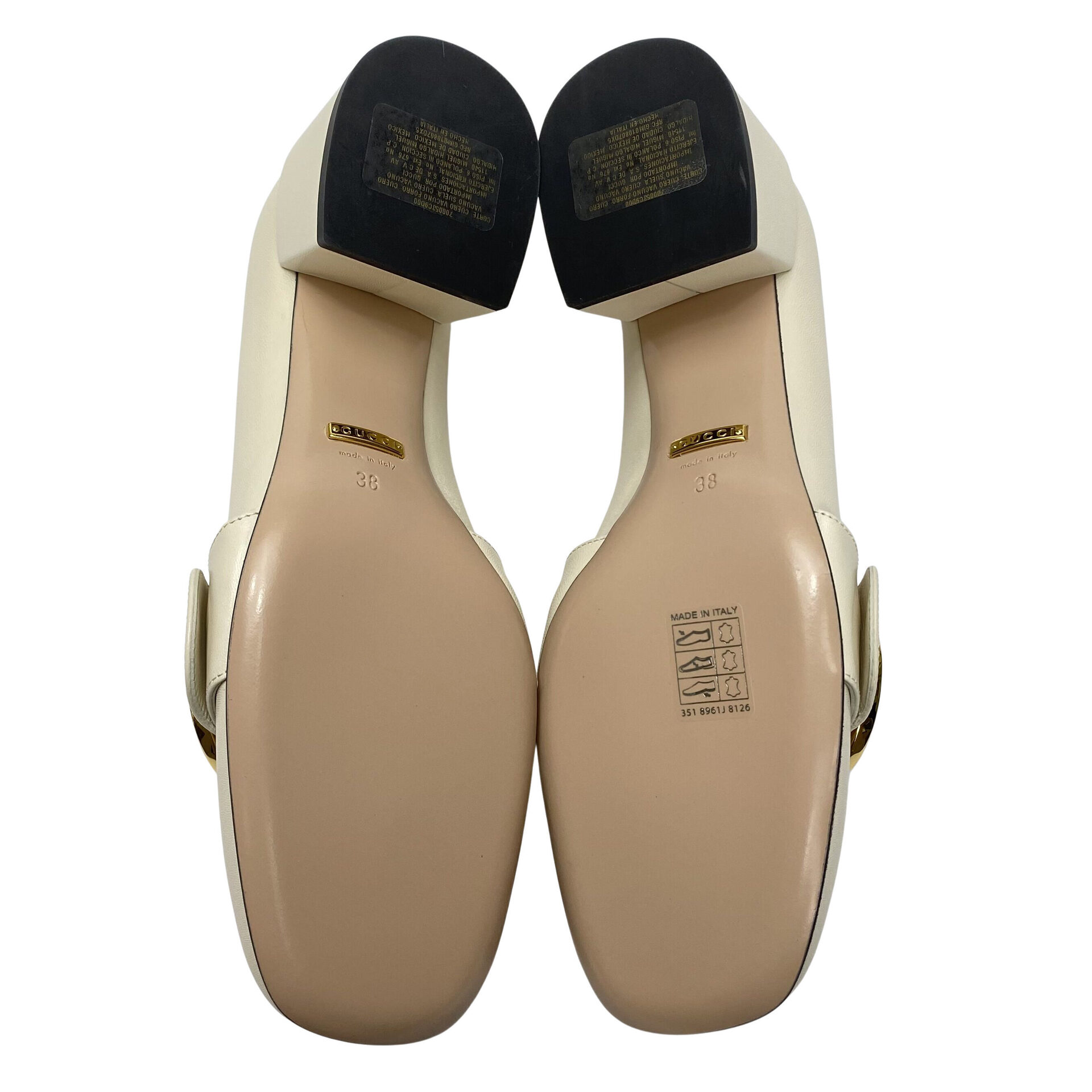 Sapato Gucci Blondie Off White
